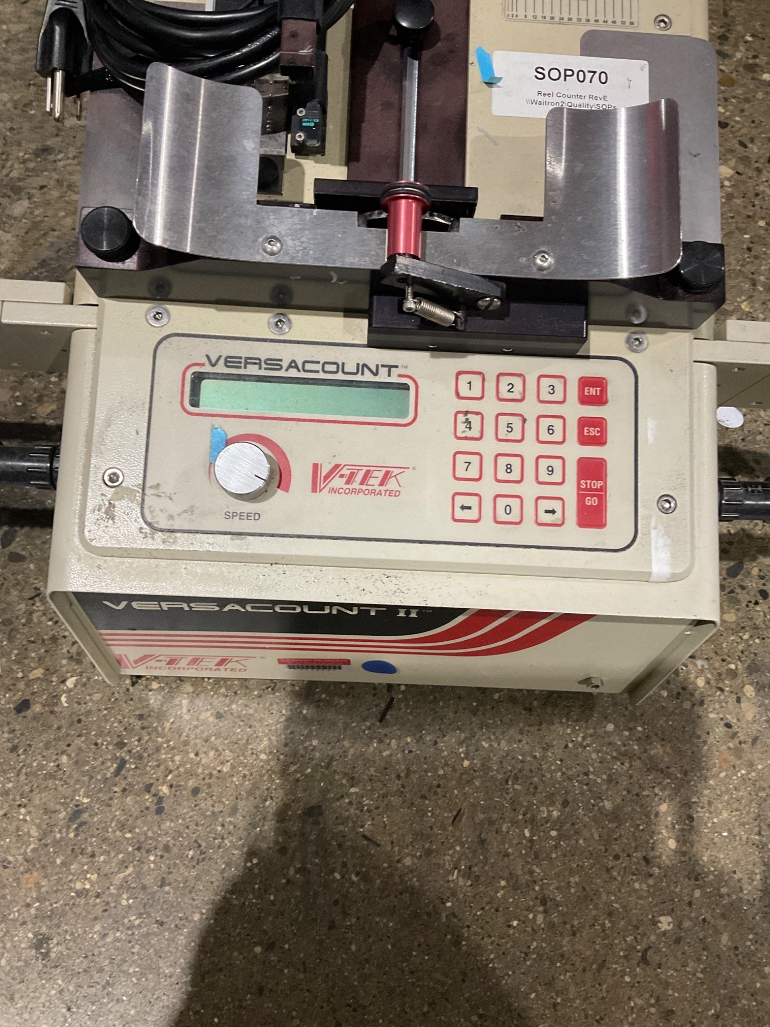V-TEK VERSA-II Parts Counter USED 2
