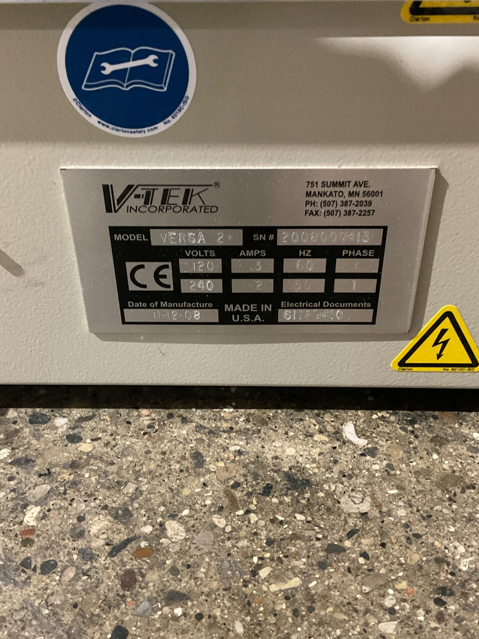 V-TEK VersaCount II+ Component Counter USED 6