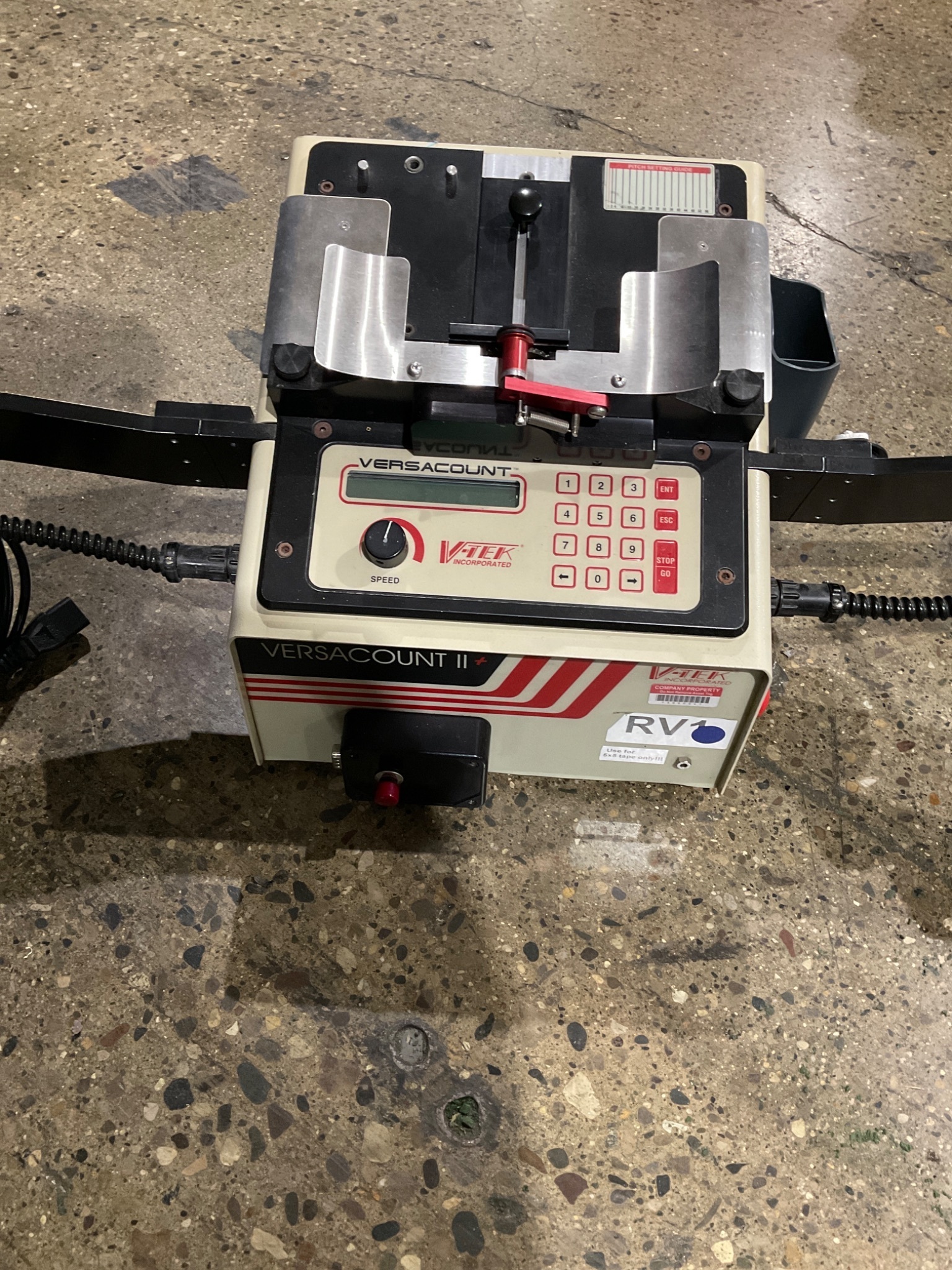 V-TEK VersaCount II+ Component Counter USED 8
