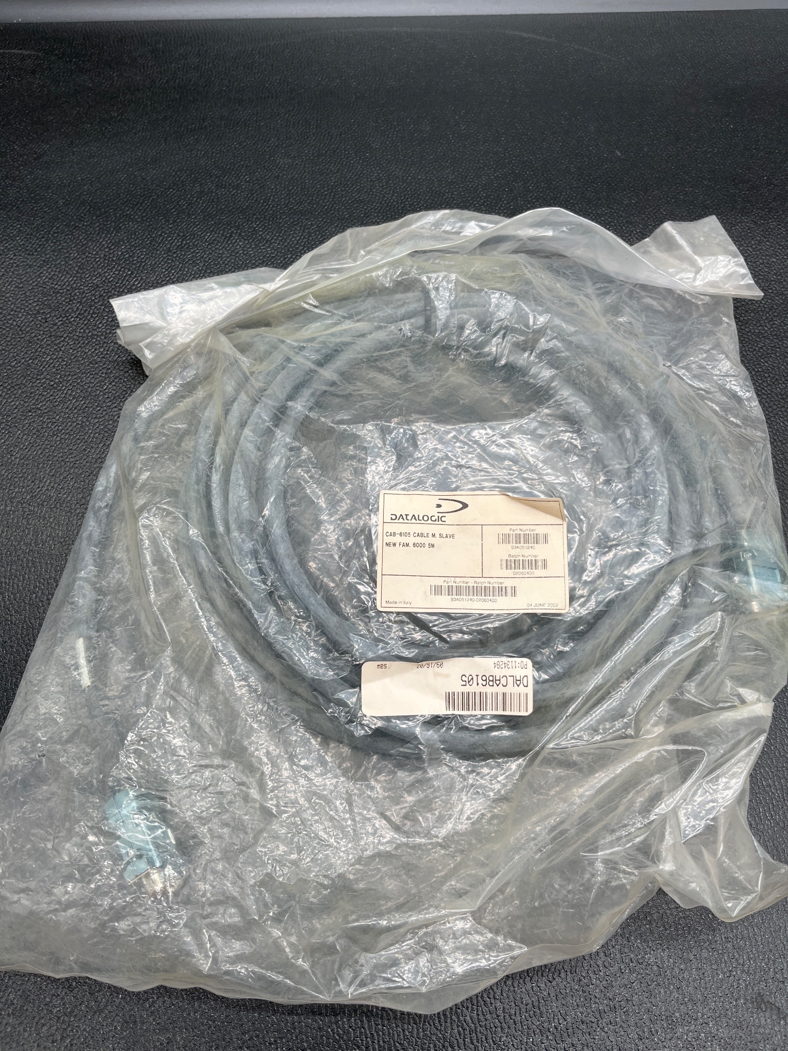DATALOGIC 93A051240 CAB-6105 Cable M. Slave NEW 0
