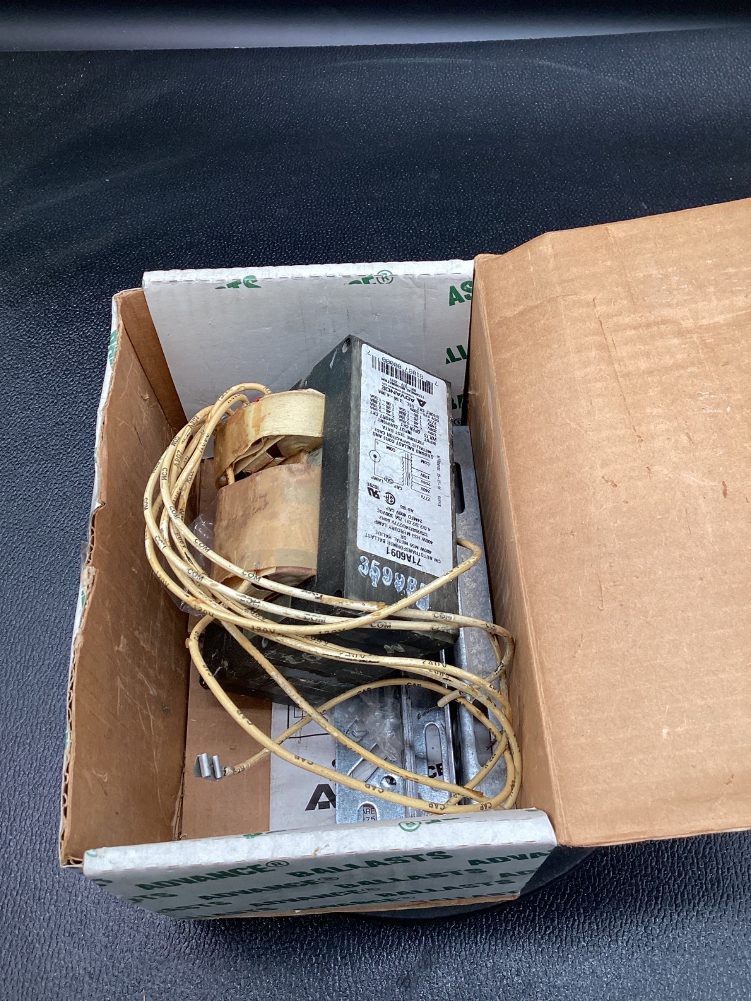 ADVANCE 71A6041-001D Core & Coil Ballast Kit 400W M59 USED 4