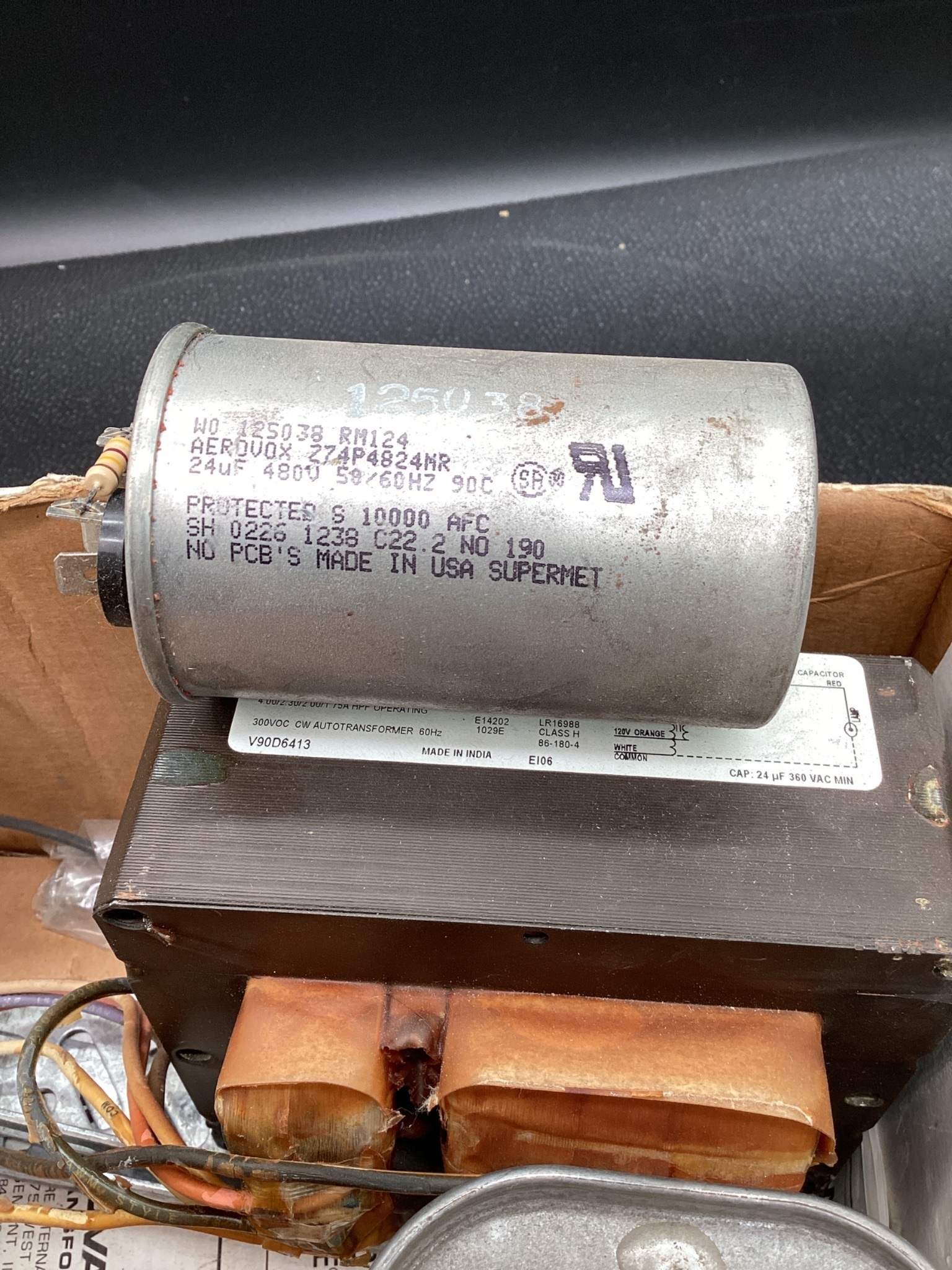 VENTURE V90D6413 Metal Halide Ballast 400W USED 7