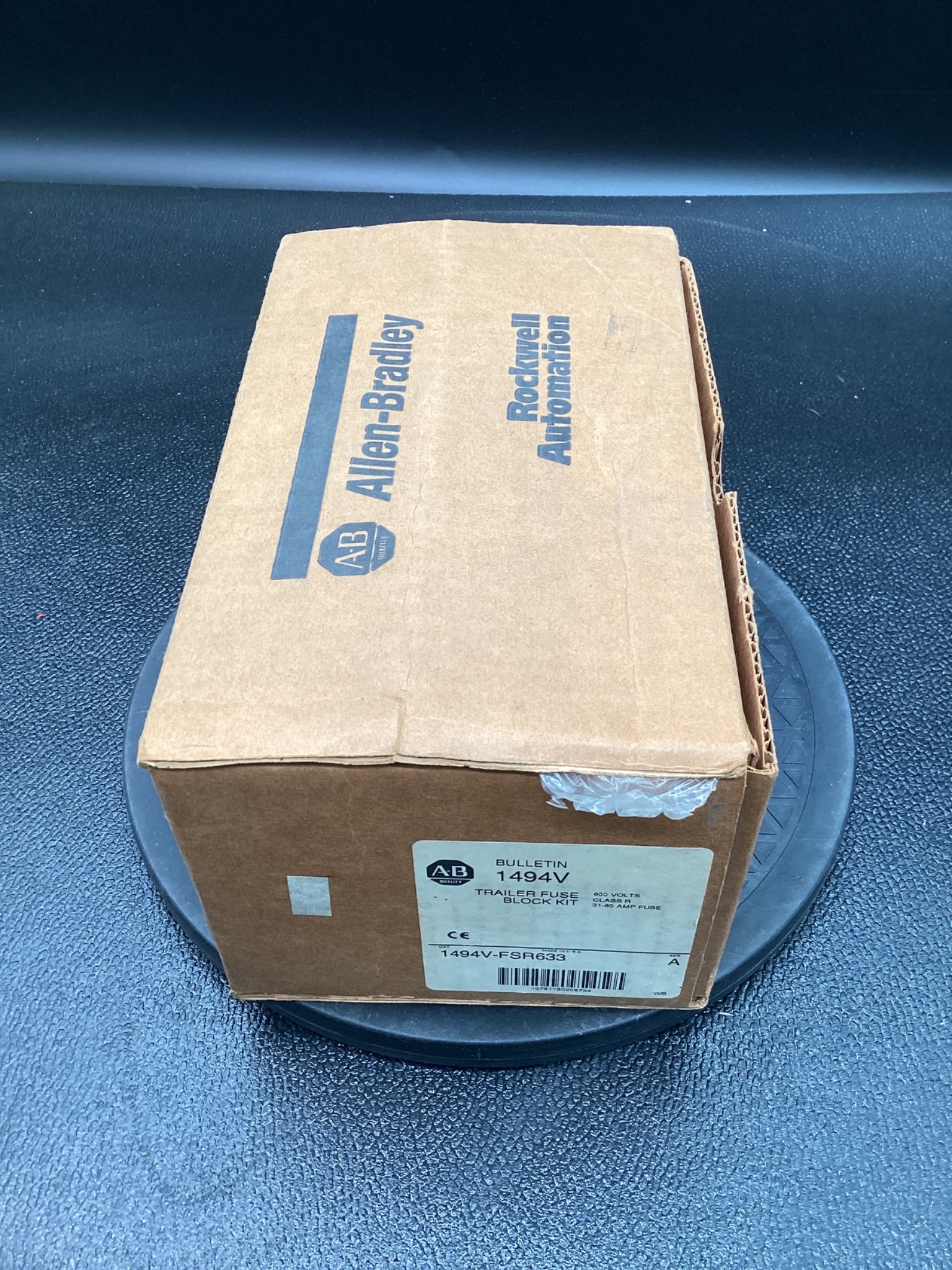 ALLEN BRADLEY 1494V-FSR633 Ser. A Fuse Block Holder 30A 600V NEW 3
