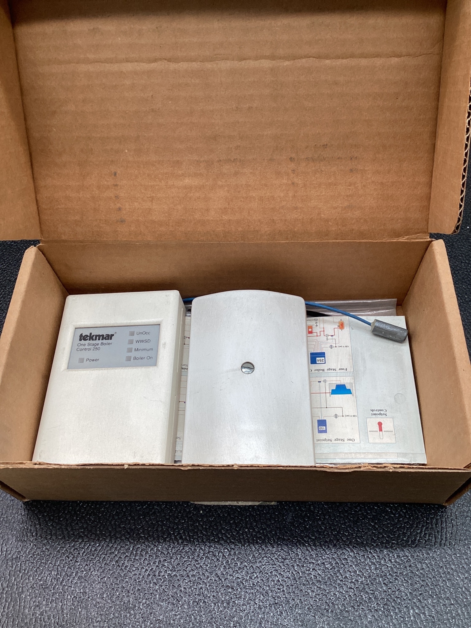 TEKMAR 250 One Stage Boiler Control Module NEW 0