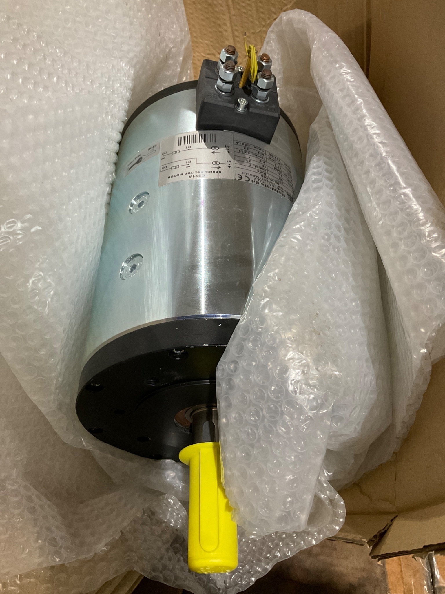 METALROTA 191-RE DC Motor 3000W 48V NEW 1