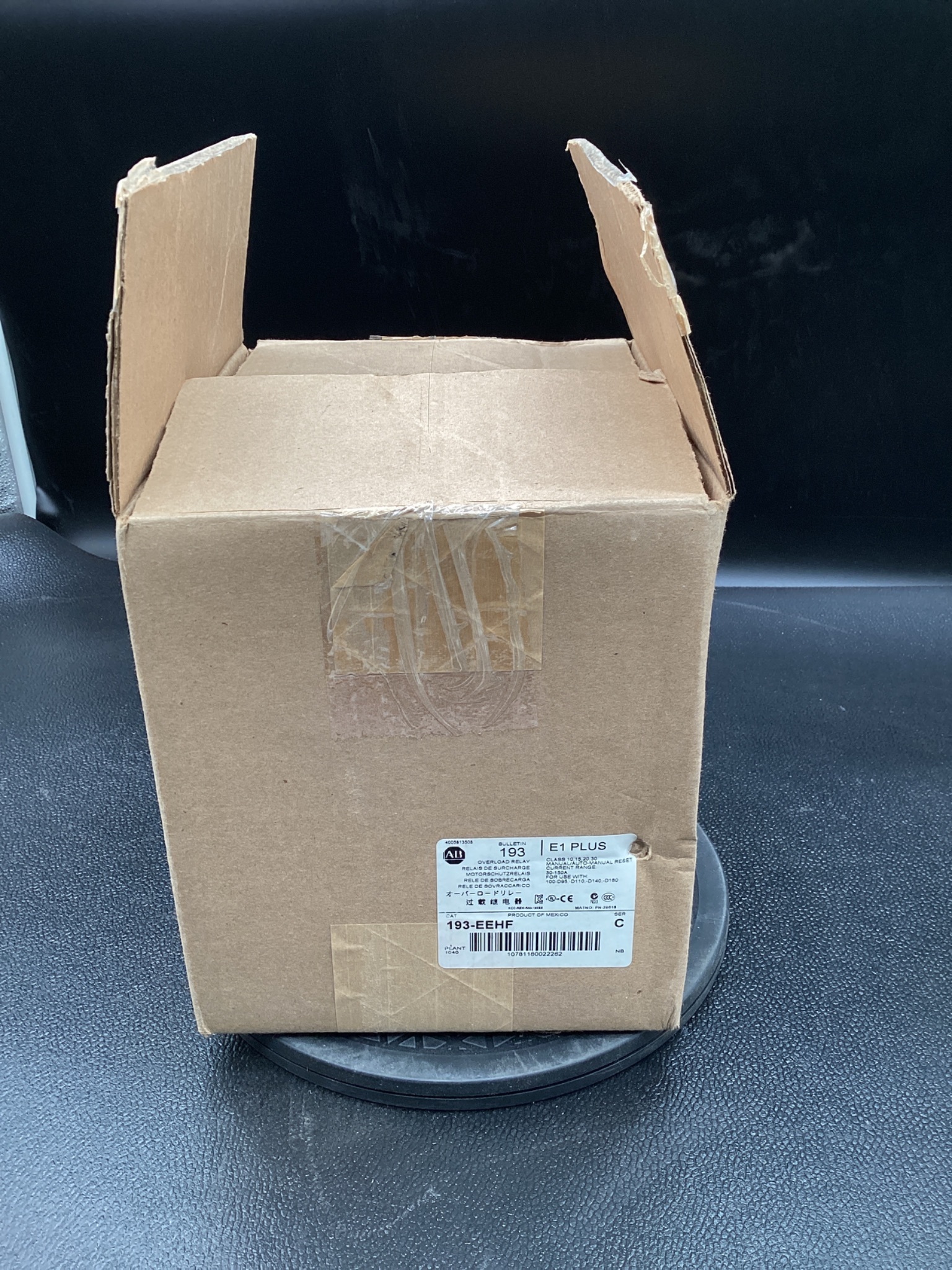 ALLEN BRADLEY 193-EEHF Solid State Overload Relay 30–150A NEW 3
