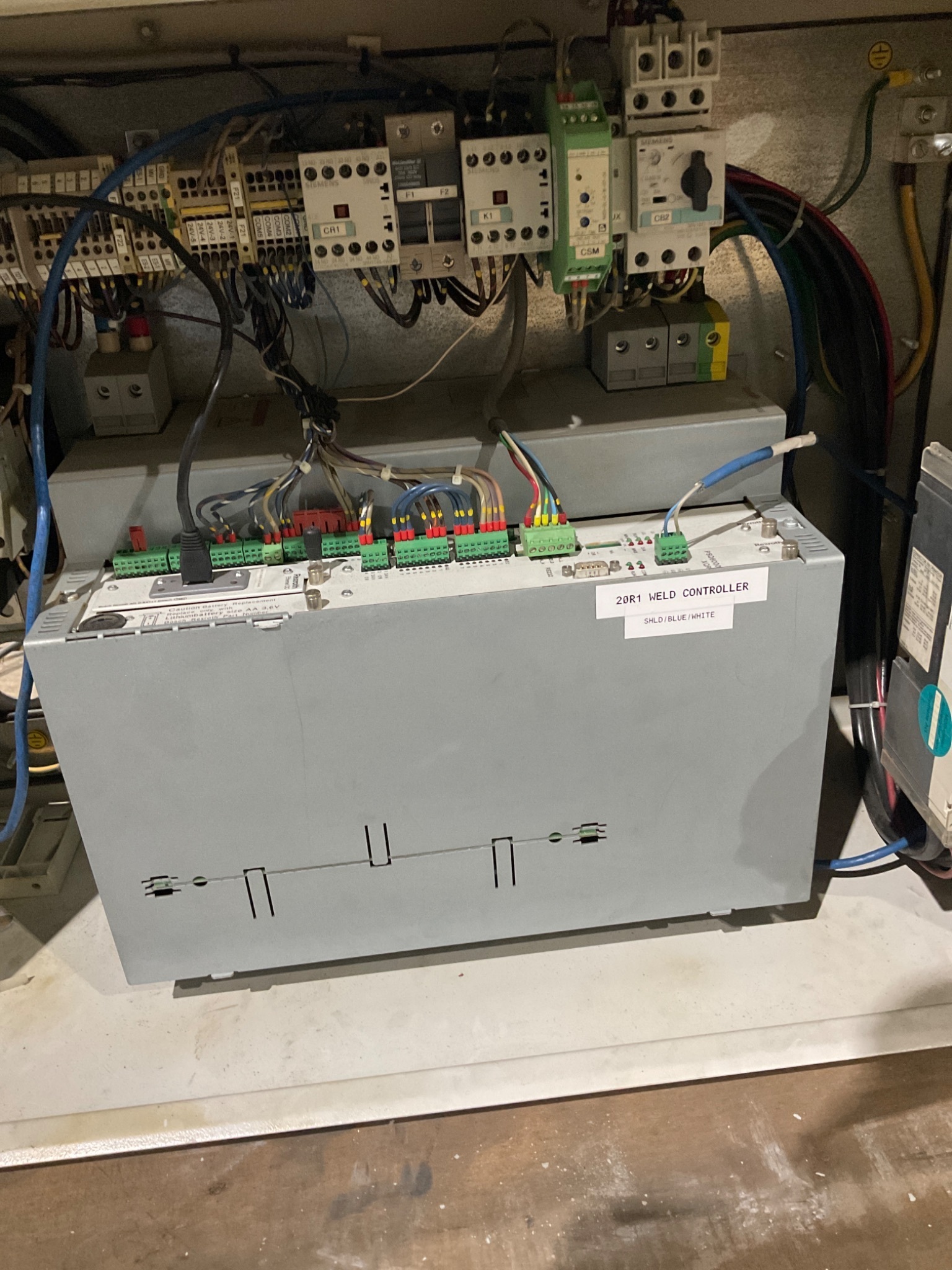 BOSCH REXROTH WSC60-SR546-T6300-0MA64-T1023-637X Weld Controller USED 0