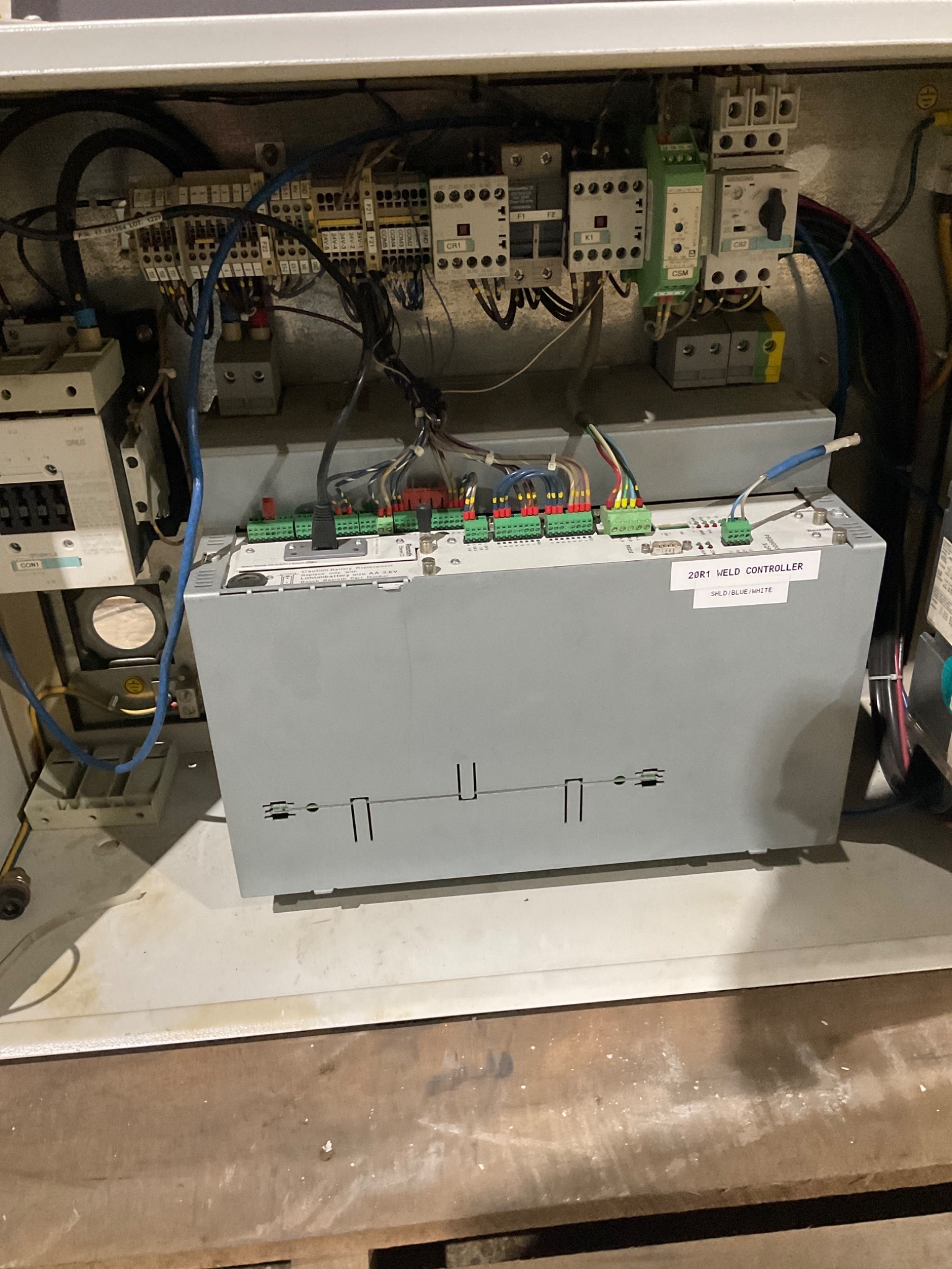 BOSCH REXROTH WSC60-SR546-T6300-0MA64-T1023-637X Weld Controller USED 3