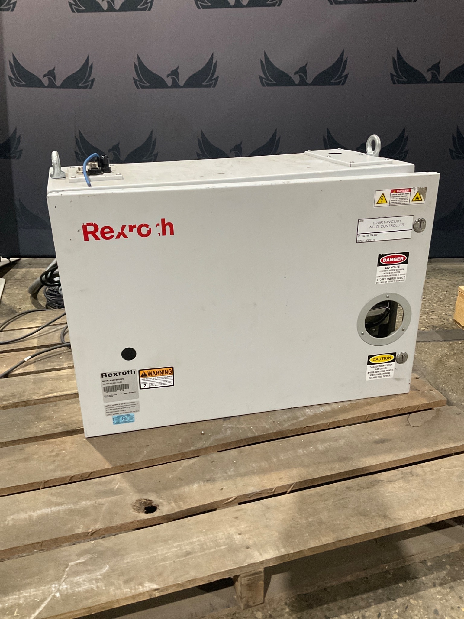 BOSCH REXROTH WSC60-SR546-T6300-0MA64-T1023-637X Weld Controller USED 4