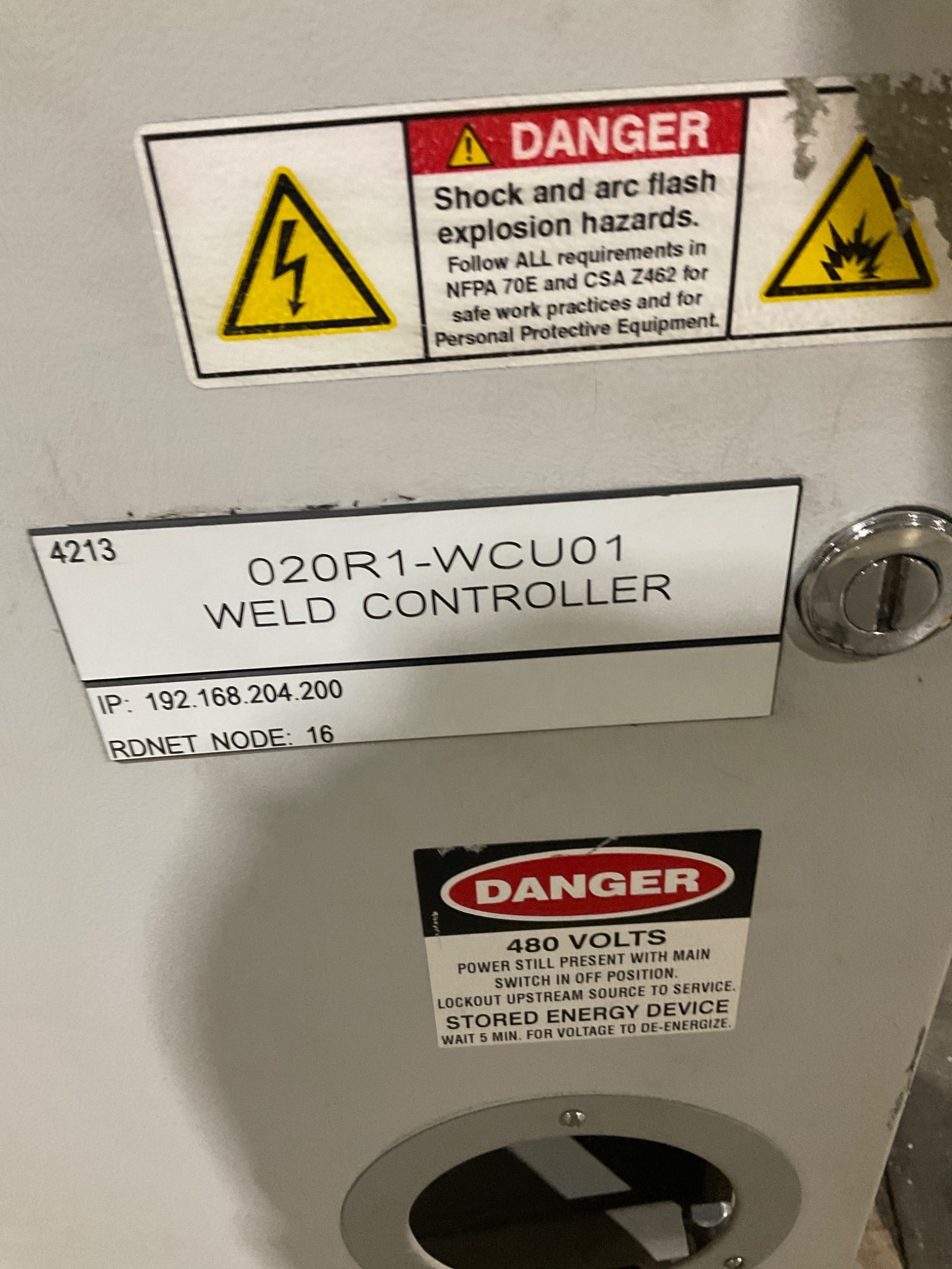 BOSCH REXROTH WSC60-SR546-T6300-0MA64-T1023-637X Weld Controller USED 5