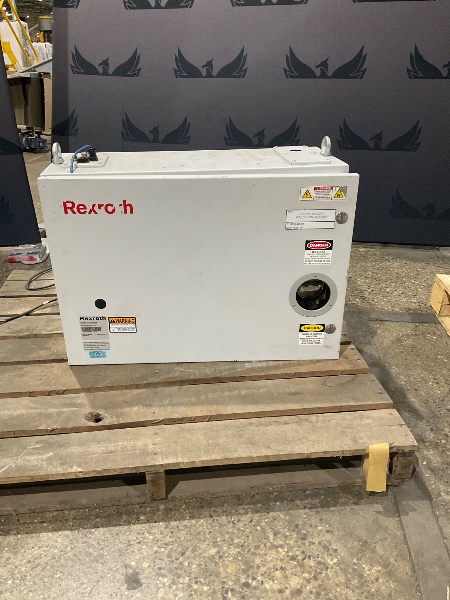 BOSCH REXROTH WSC60-SR546-T6300-0MA64-T1023-637X Weld Controller USED 7