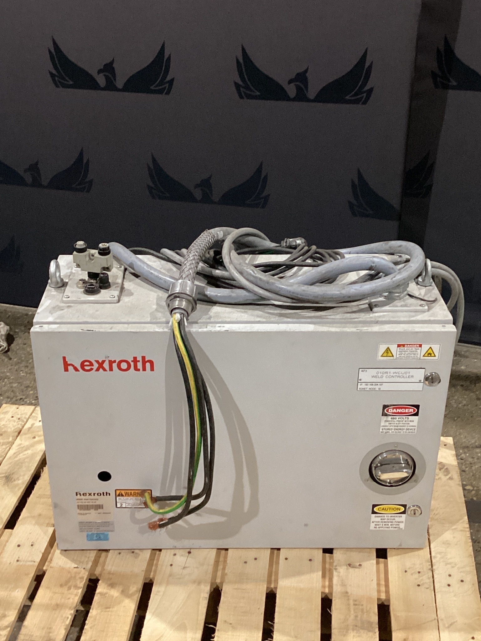 BOSCH REXROTH WSC60-SR546-T6300-0MA64-T1023-637X Weld Controller PARTS ONLY 0