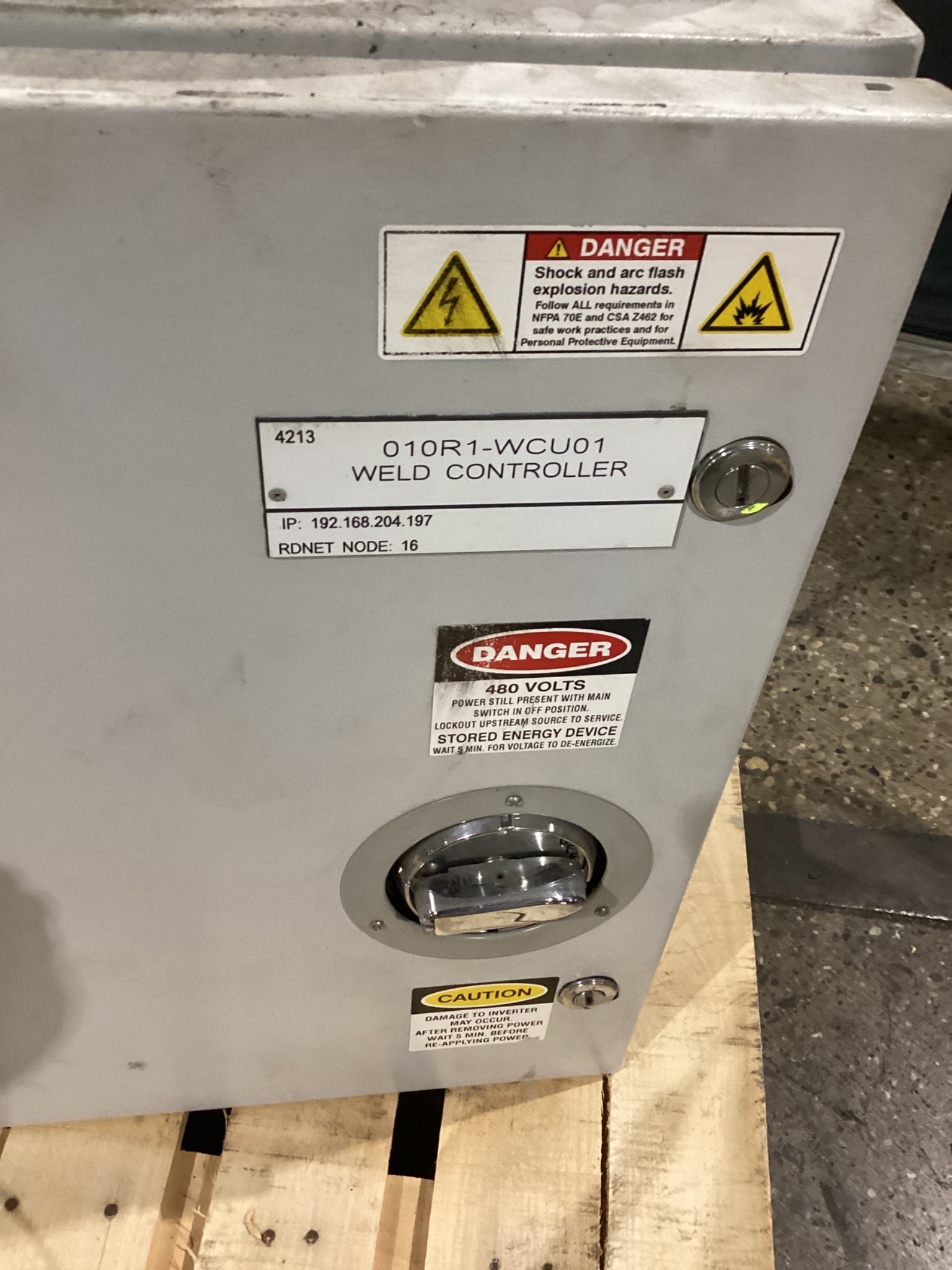 BOSCH REXROTH WSC60-SR546-T6300-0MA64-T1023-637X Weld Controller PARTS ONLY 2