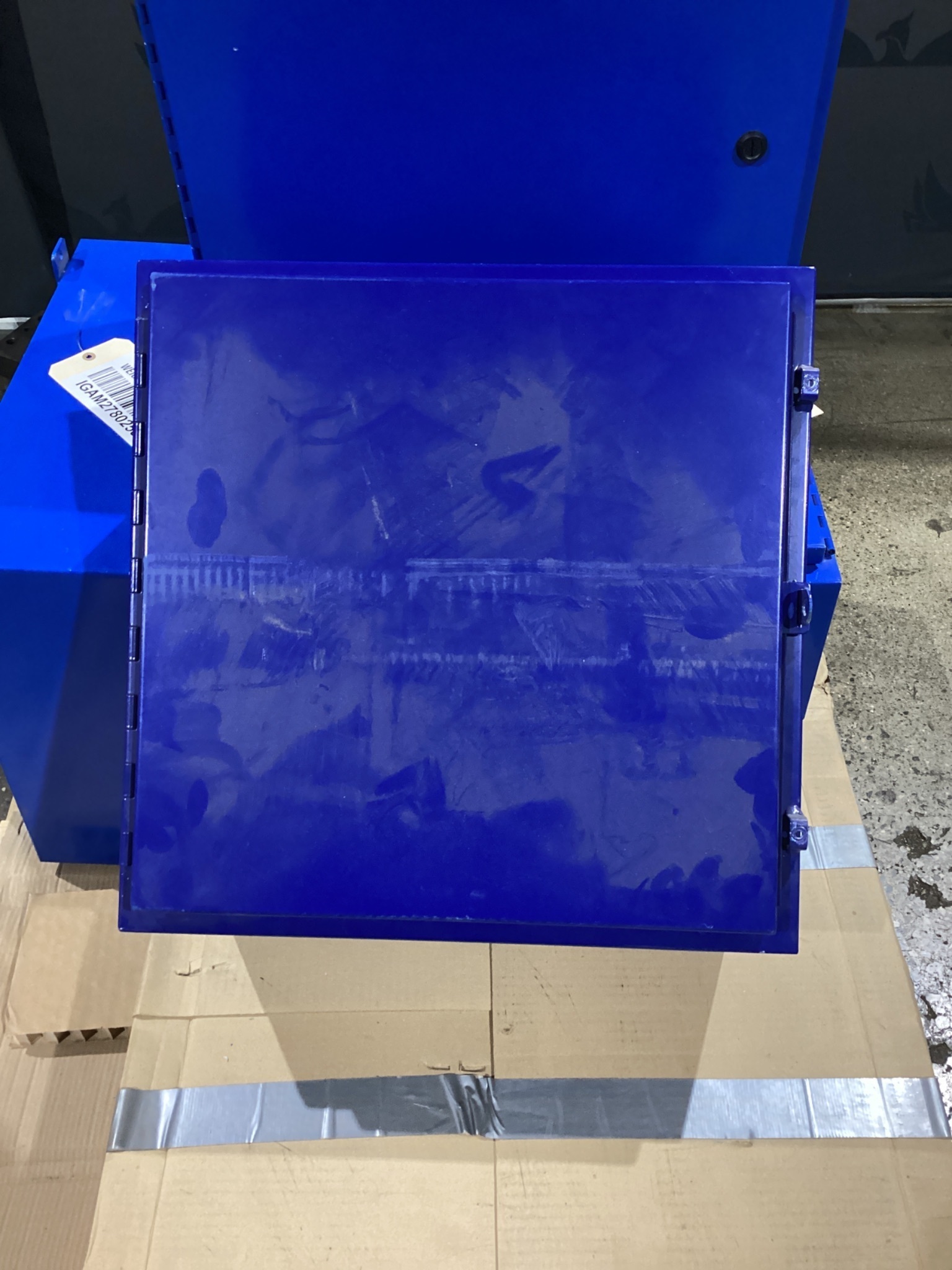 HAMMOND MANUFACTURING 1418J10 Steel Enclosure Blue NEW 0