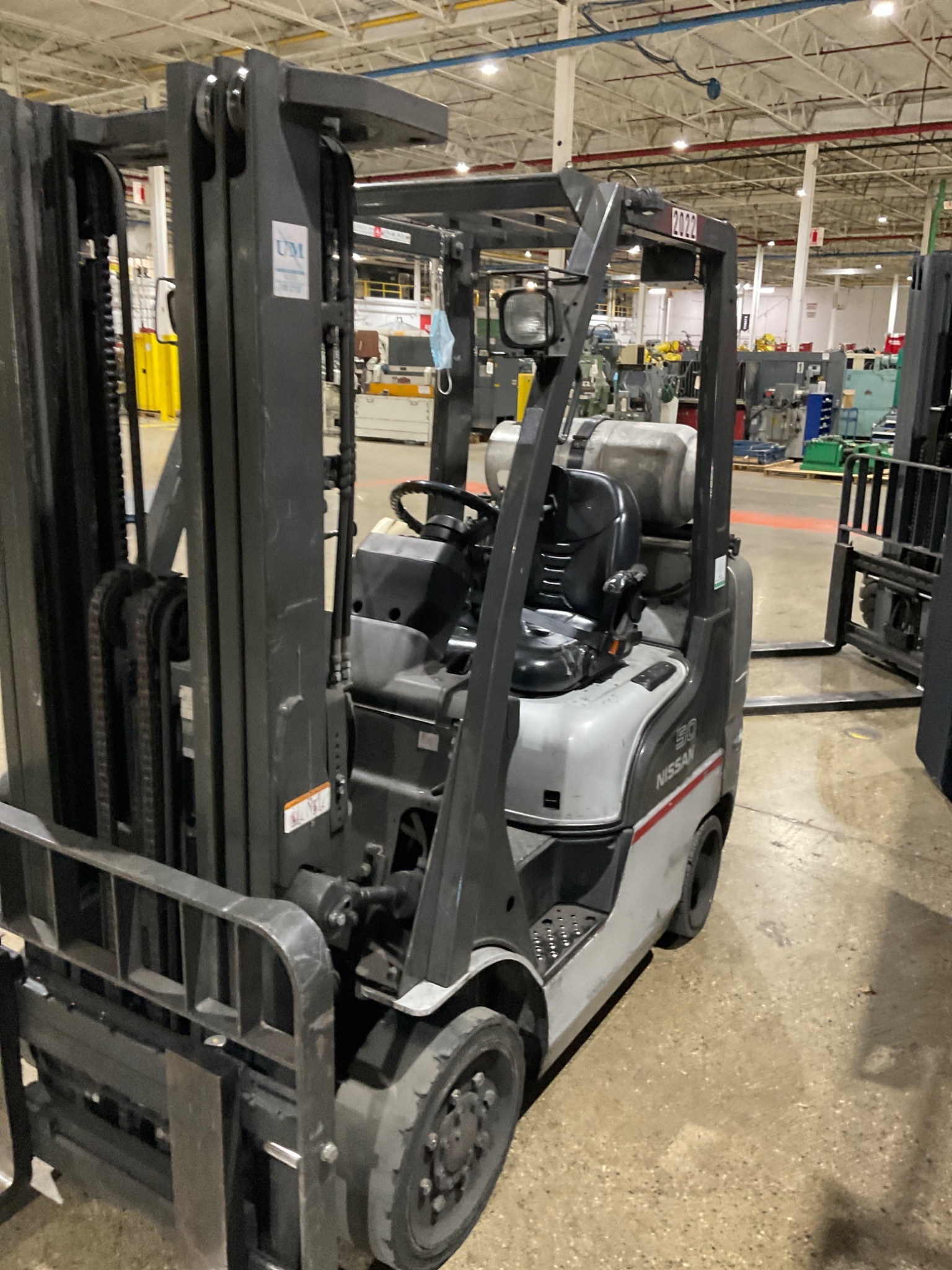 NISSAN MCP1F2A25LV FORKLIFT USED 3