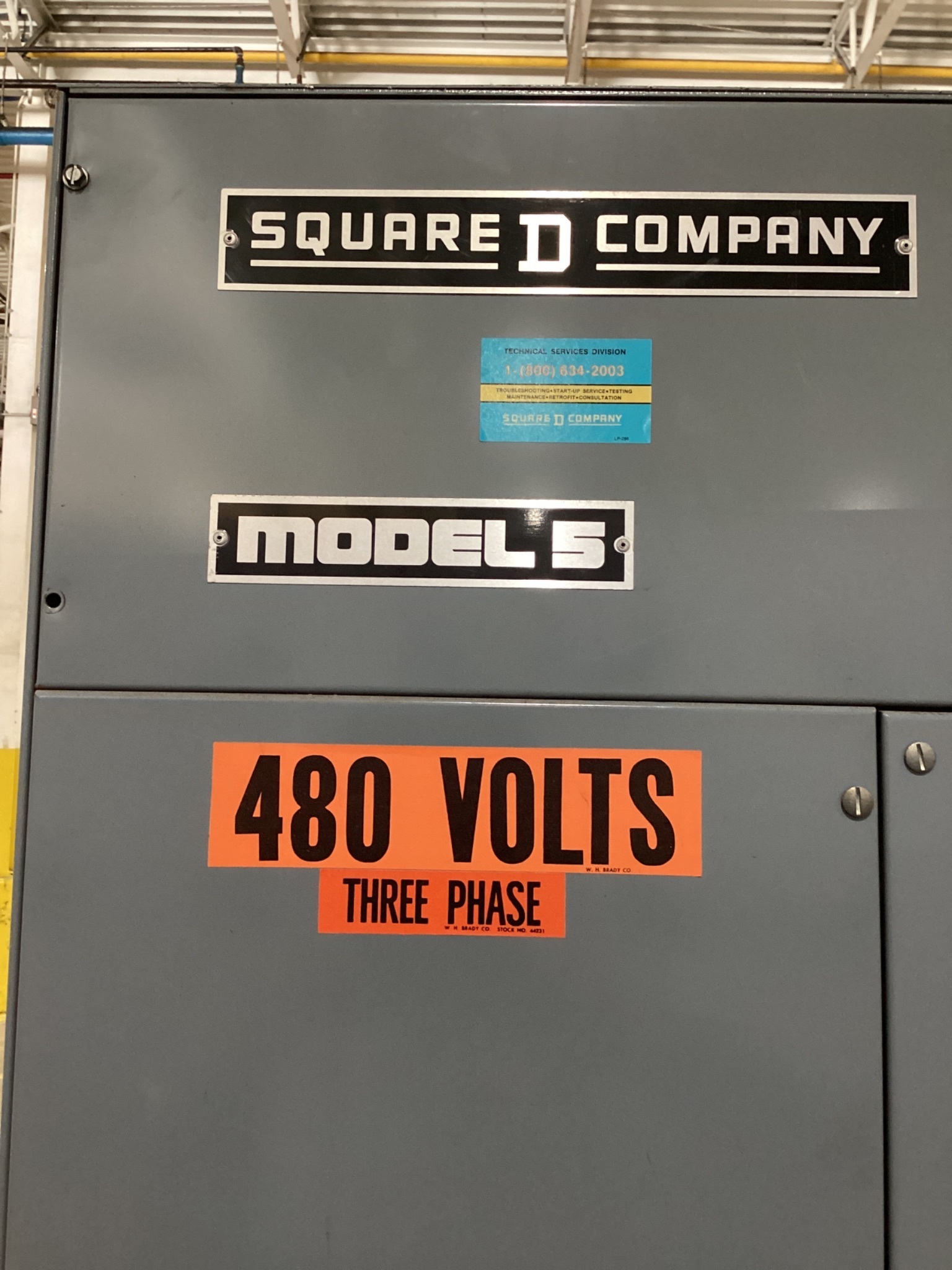 SQUARE D MODEL 5 Electrical Control Box USED 4