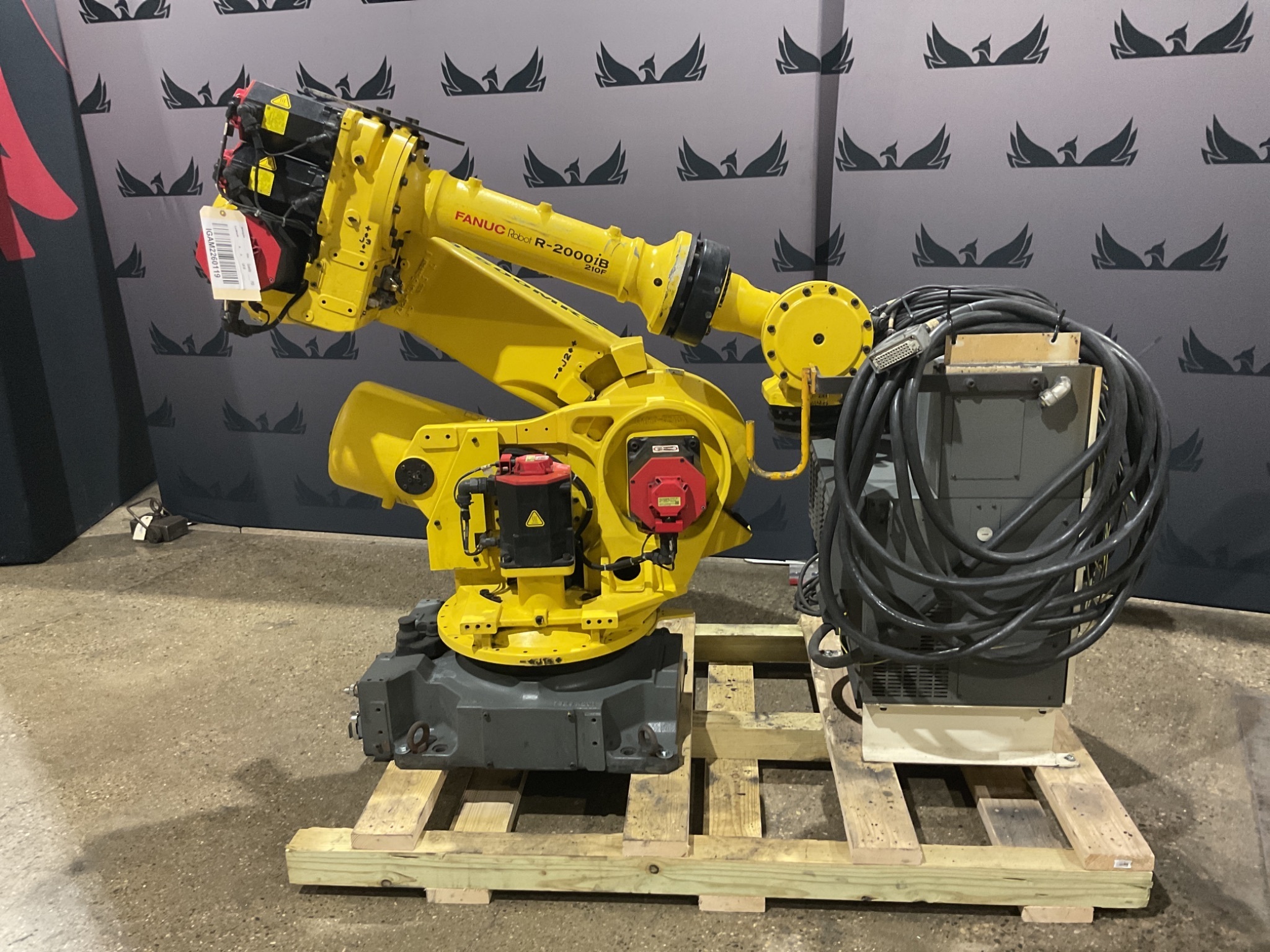 FANUC R-2000iB/210F Complete w/ R-30iB Controls USED 0