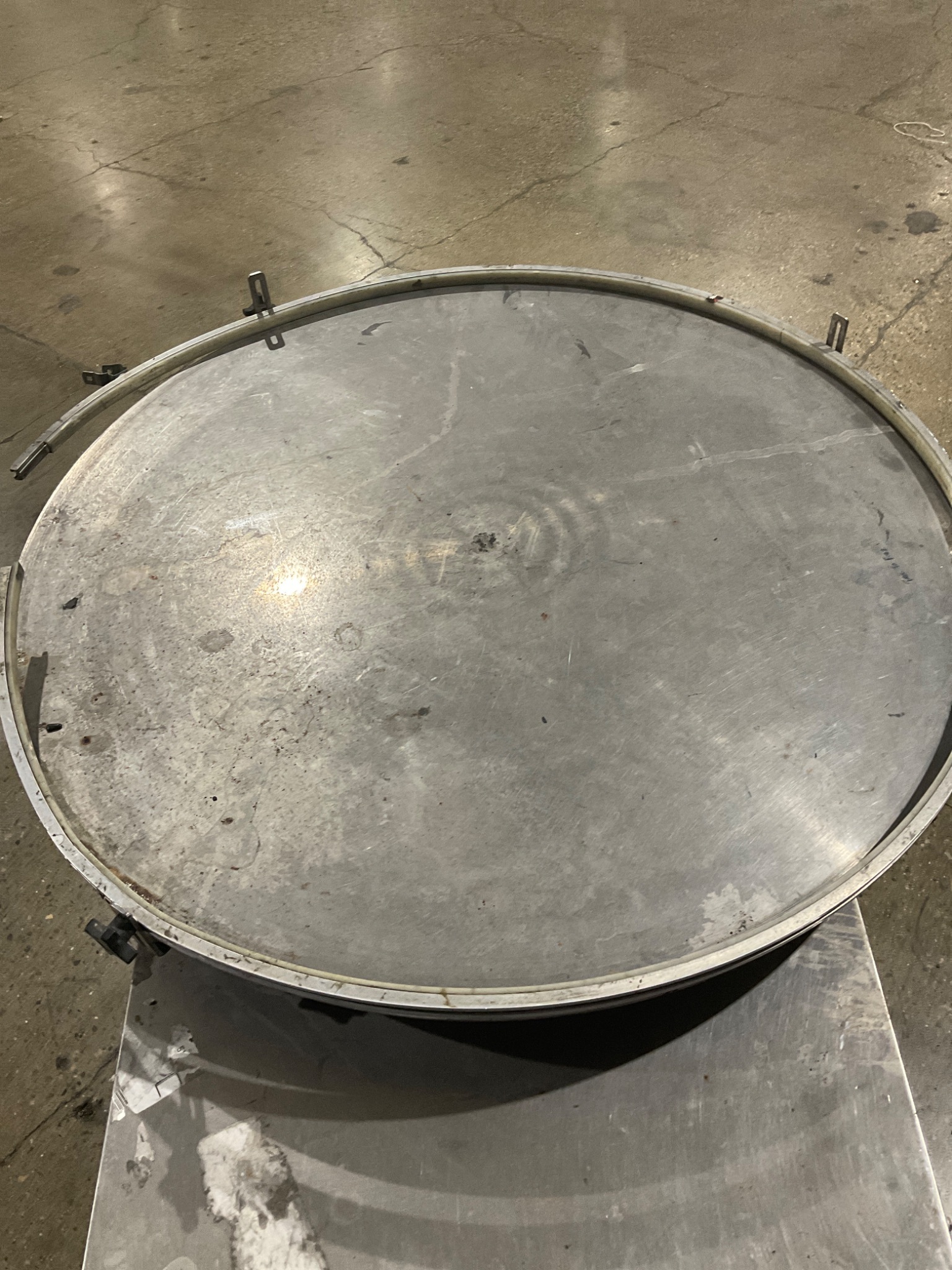 INLINE FILLING SYSTEMS DAYTON W602-FIL50-TT02 STAINLESS ACCUMULATION TABLE USED 1