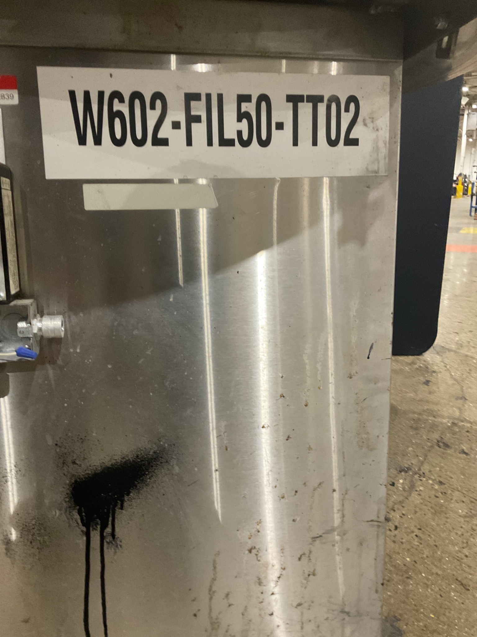 INLINE FILLING SYSTEMS DAYTON W602-FIL50-TT02 STAINLESS ACCUMULATION TABLE USED 3