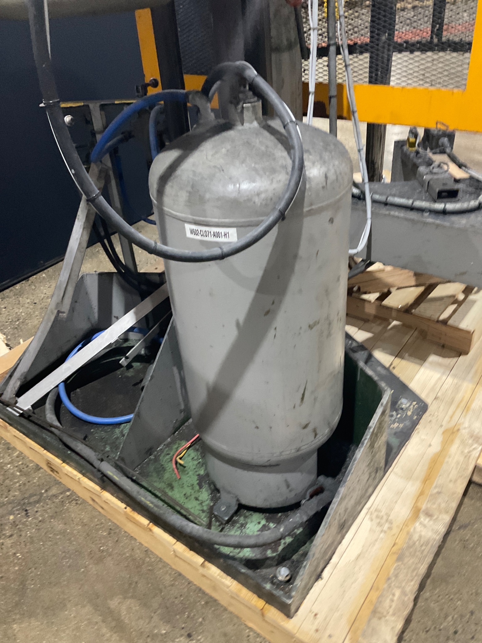 SCHOLD MACHINE CORP MODEL 7597.96 HIGH-SPEED DISPERSER USED 14