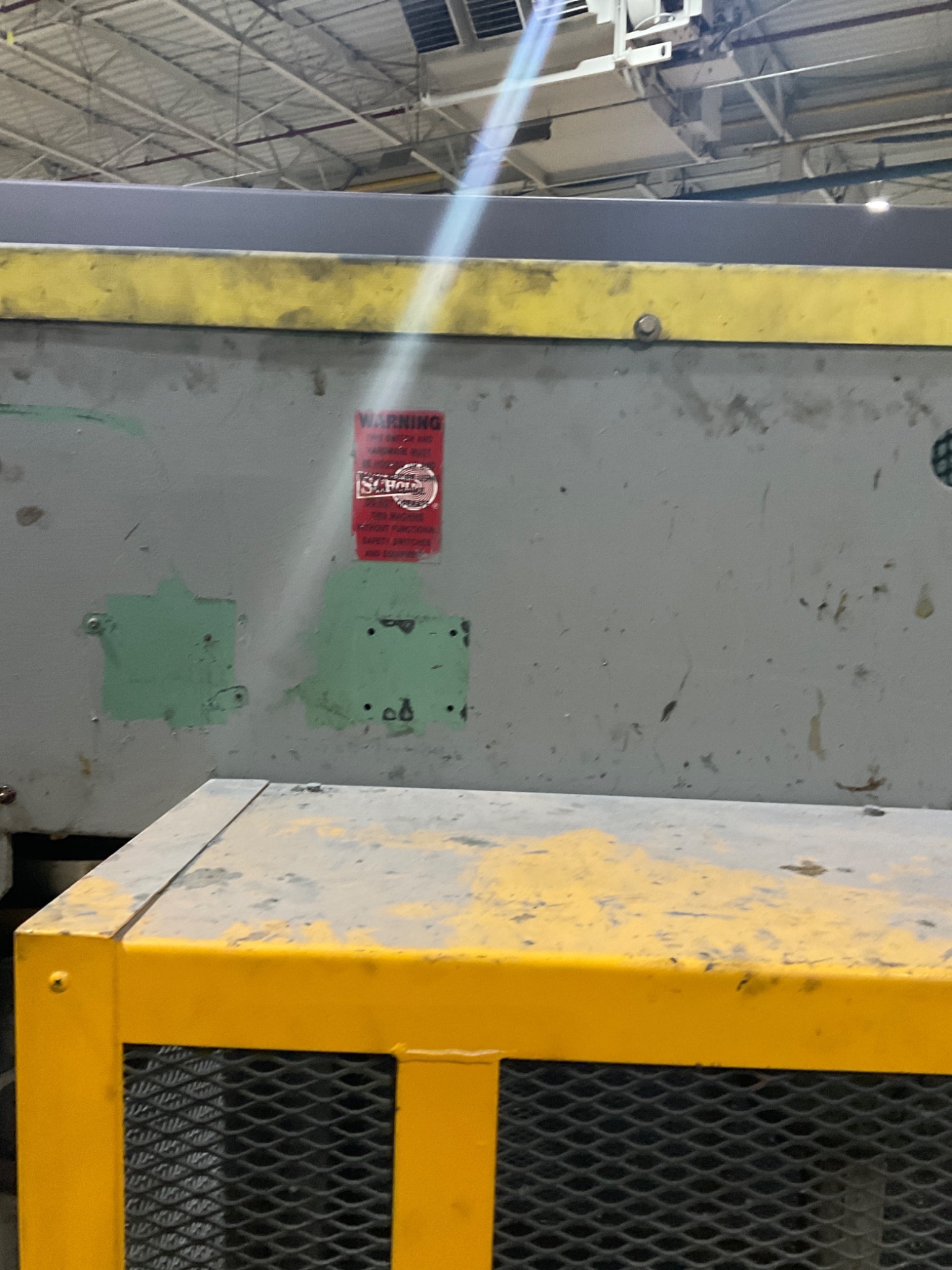 SCHOLD MACHINE CORP MODEL 7597.96 HIGH-SPEED DISPERSER USED 15