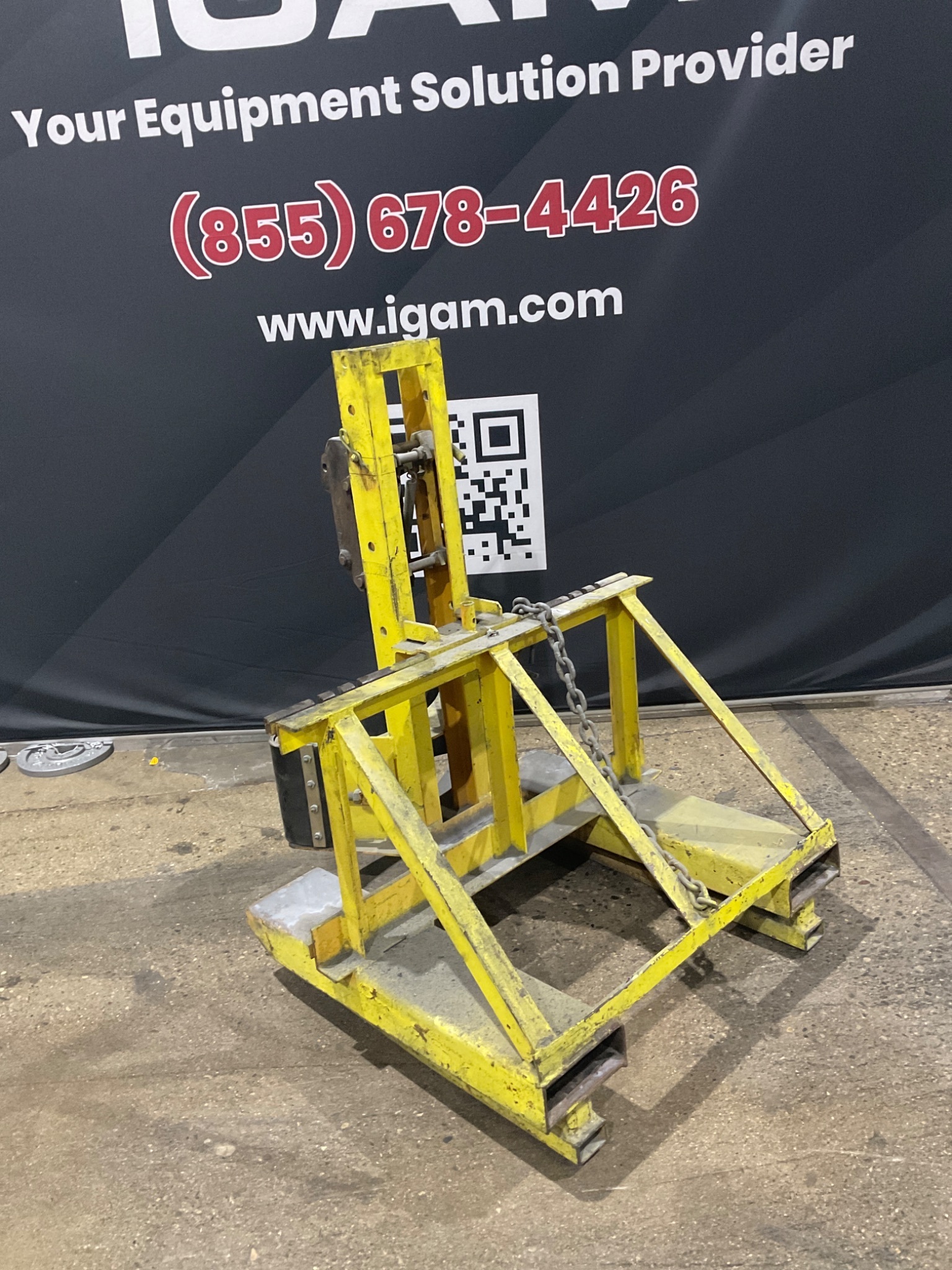 LIFTOMATIC 21897 DRUM HANDLER ATTACHMENT USED 2