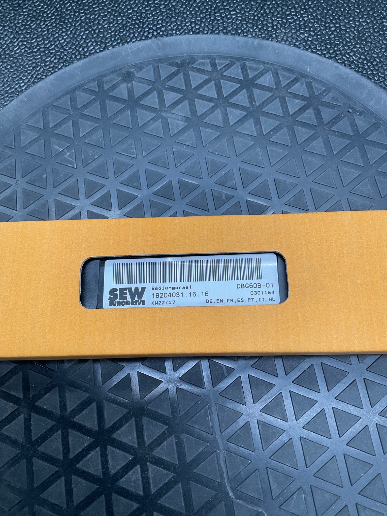 SEW EURODRIVE 18204031.16.16 KEYPAD/CONTROL UNIT DBG60B-01 NEW OPEN BOX 3