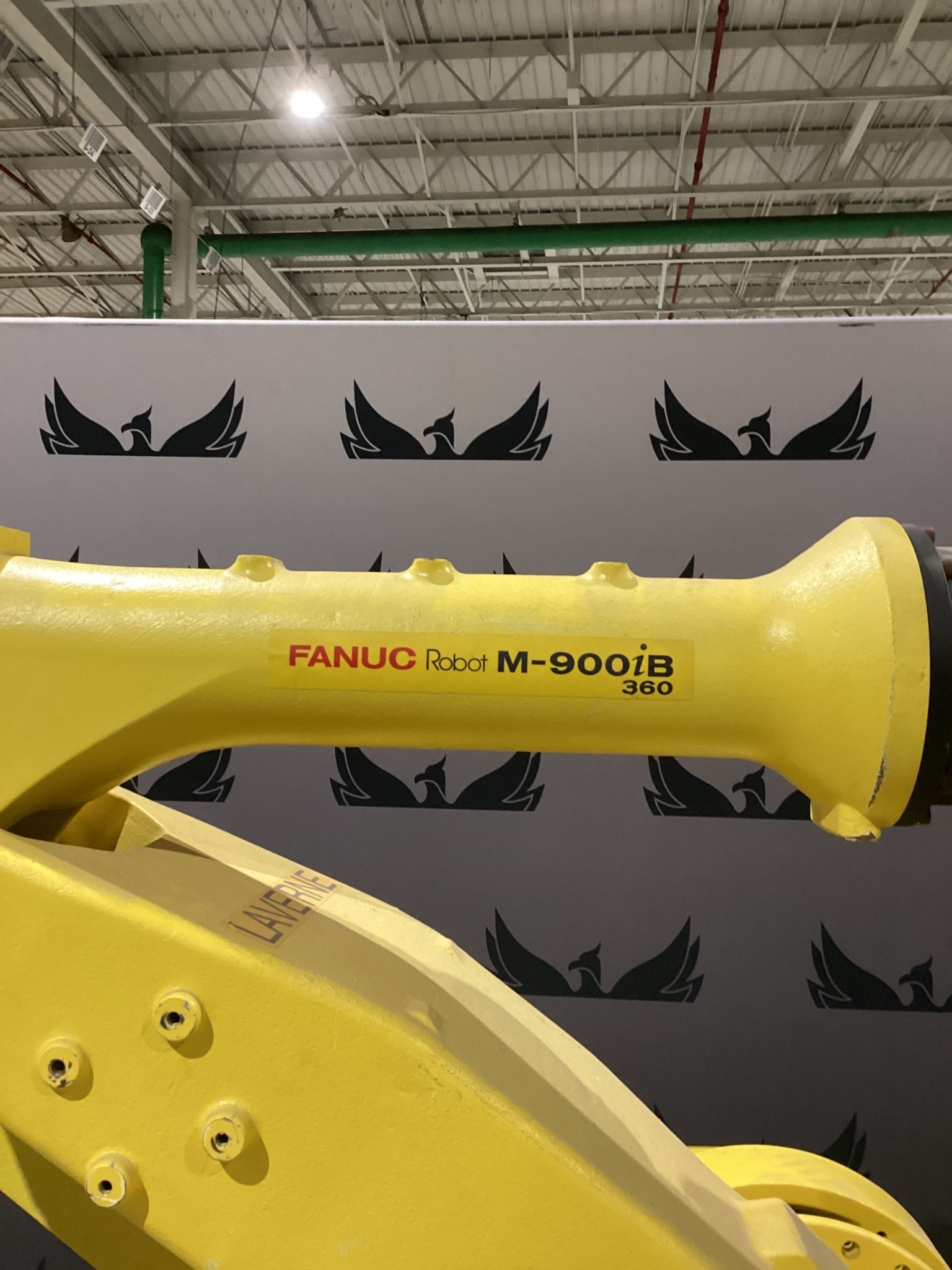 FANUC M-900iB/360 6-AXIS HEAVY PAYLOAD ROBOT W/ R-30iB CONTROLLER USED 1