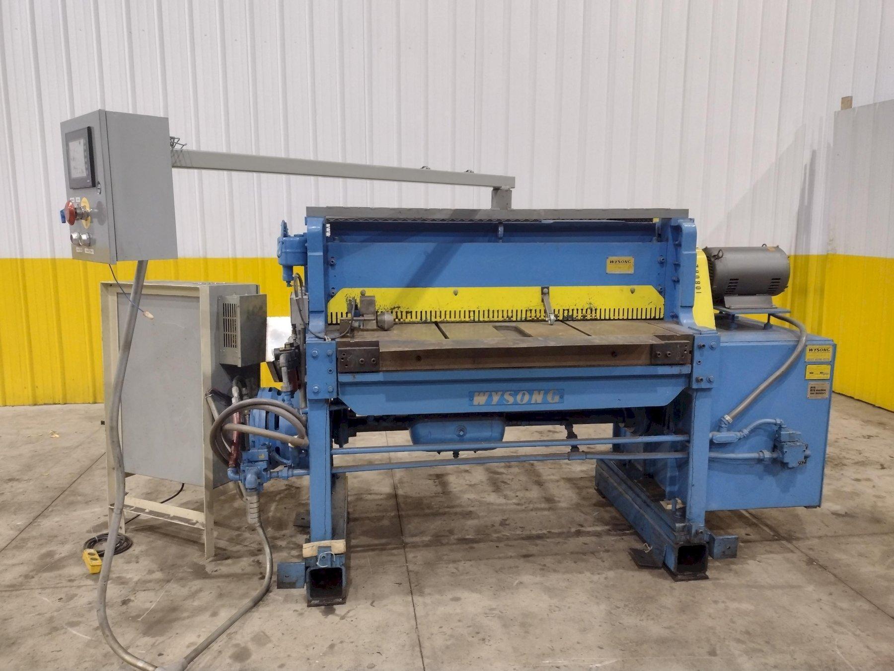 52" x 14 GAUGE WYSONG MODEL #HS-1252 MECHANICAL SHEAR 0