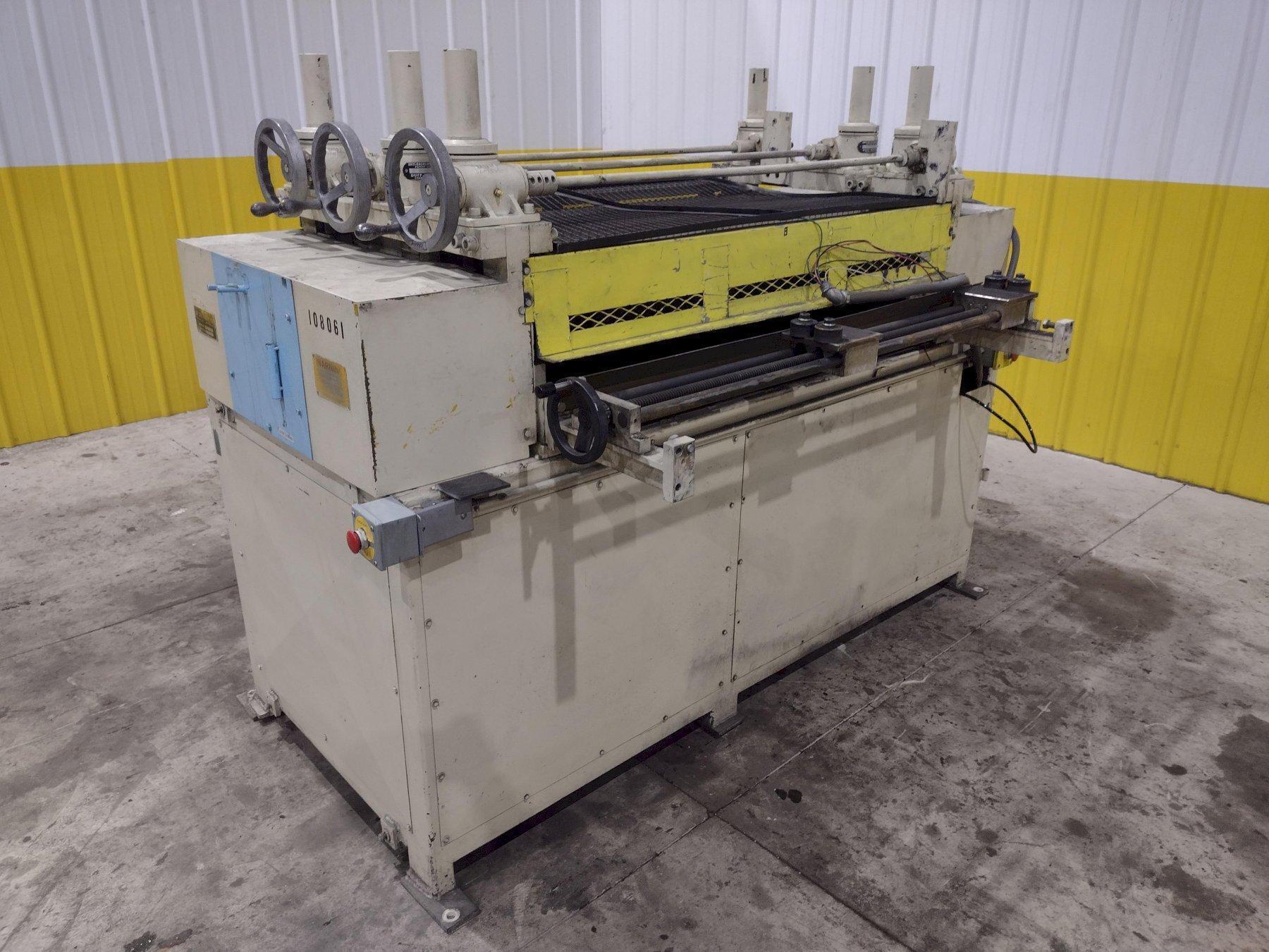 48" X 7 ROLL GARY MODEL 4650-48 POWER STRAIGHTENER 0