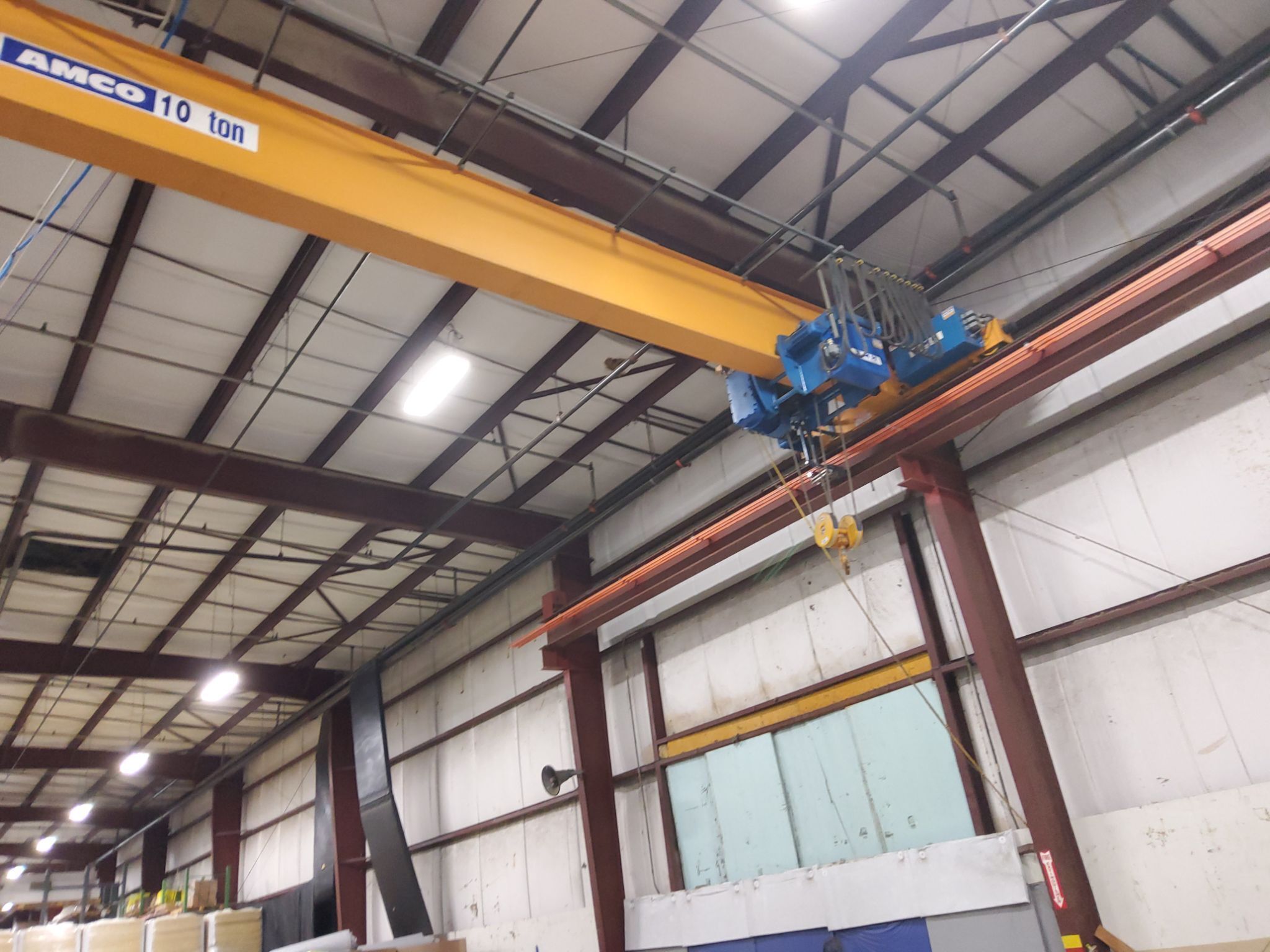 EMH 10 BRIDGE CRANE AND ABBUS HOIST 7