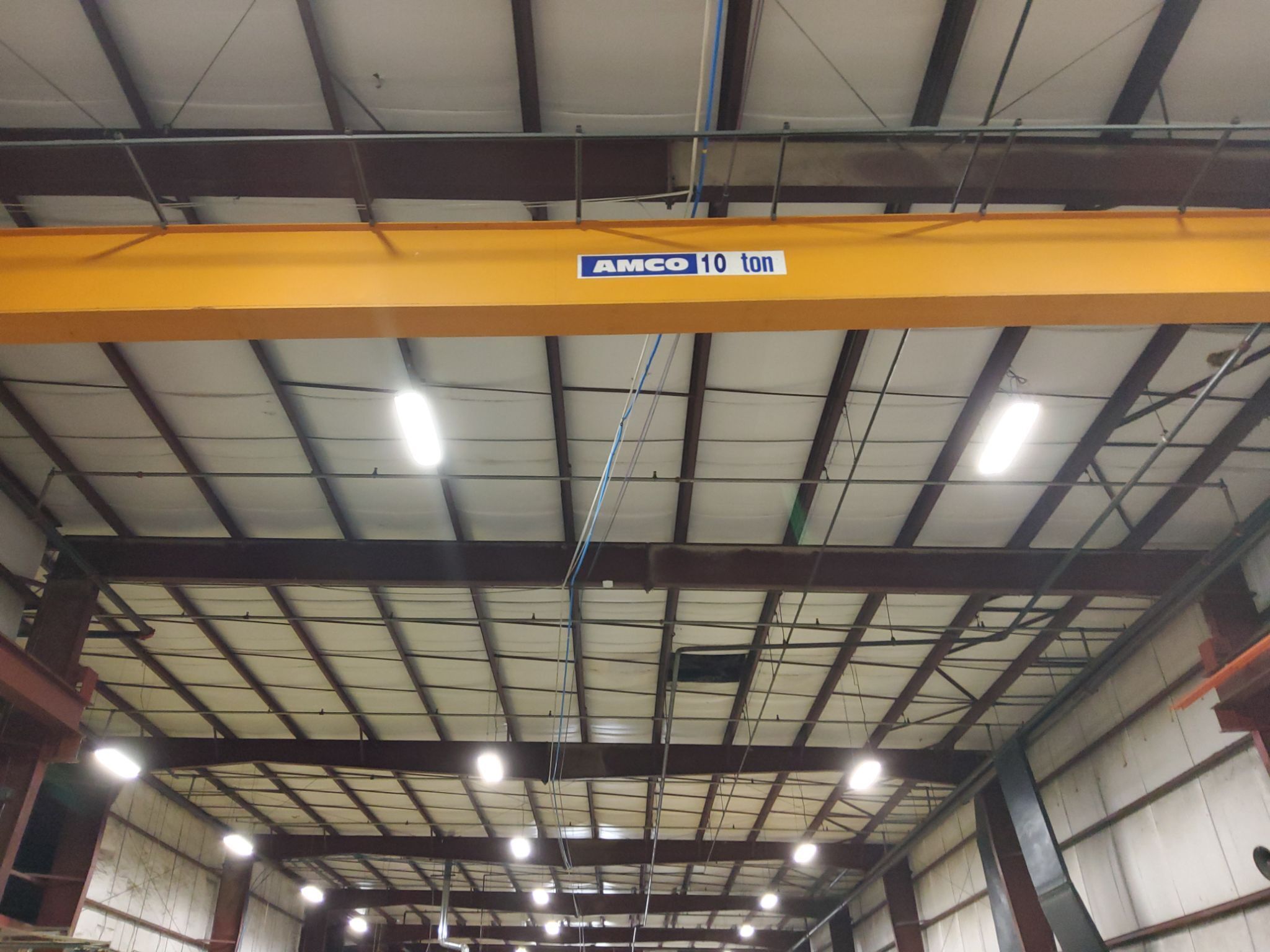 EMH 10 BRIDGE CRANE AND ABBUS HOIST 0