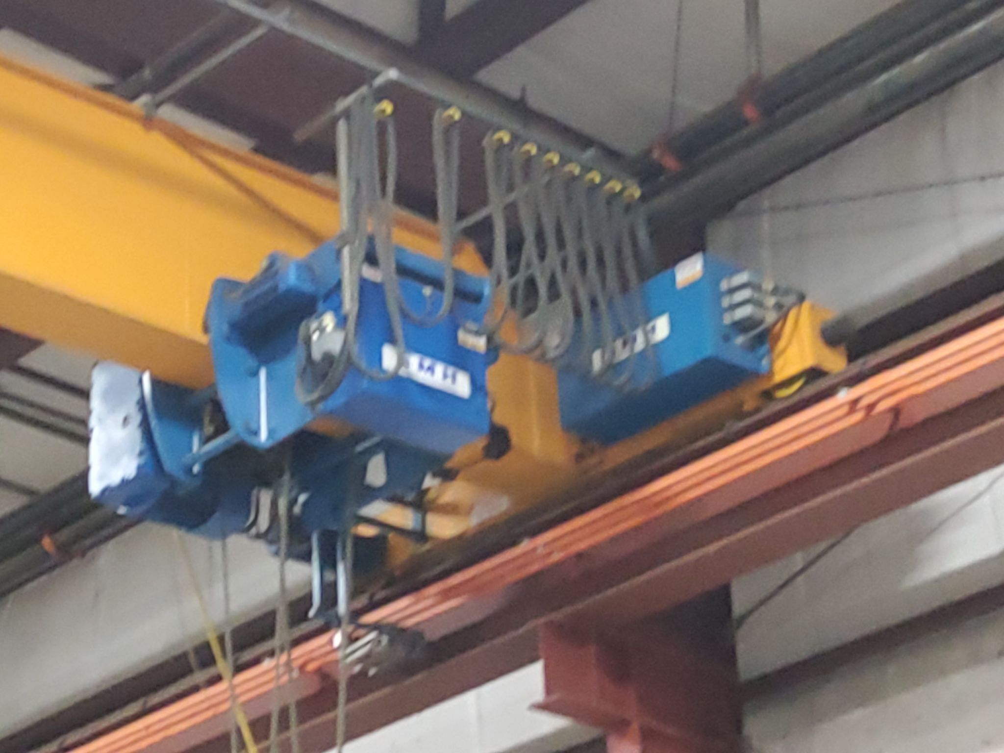 EMH 10 BRIDGE CRANE AND ABBUS HOIST 2