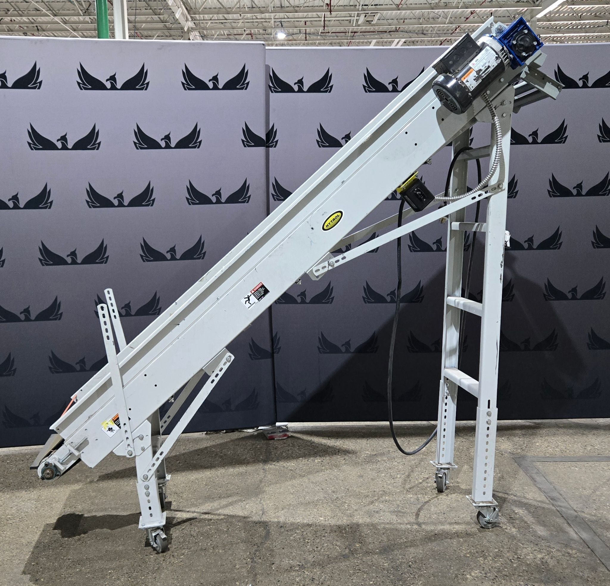 HYTROL 18" Incline Belt Conveyor USED 0