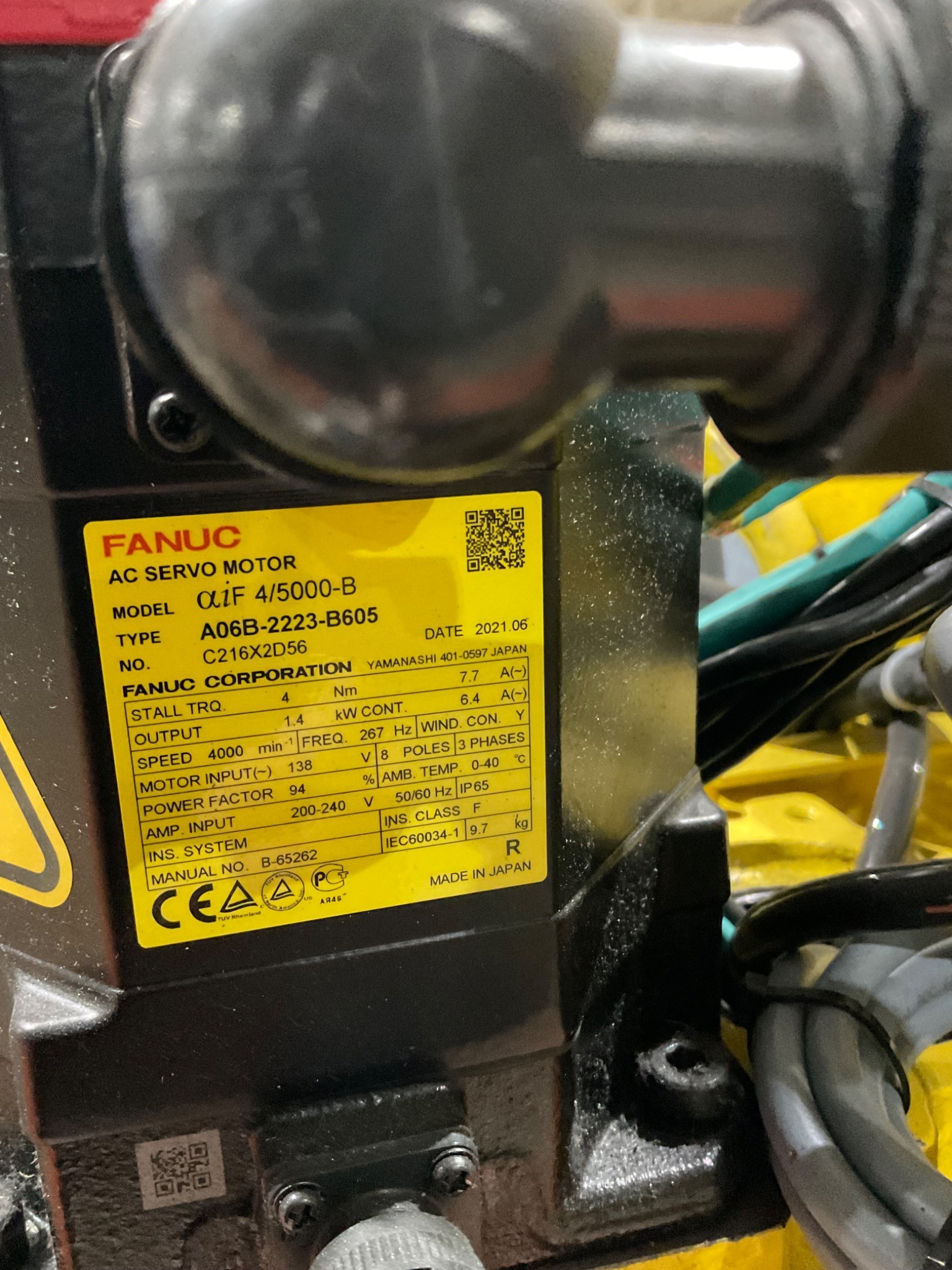 FANUC M-410IC/185 ROBOT W R-30IB PLUS CONTROLLER USED 11