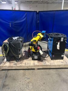 FANUC ArcMate 100iD/10L w/ R-30iB PLUS Controls & Weld Package USED Low Hours