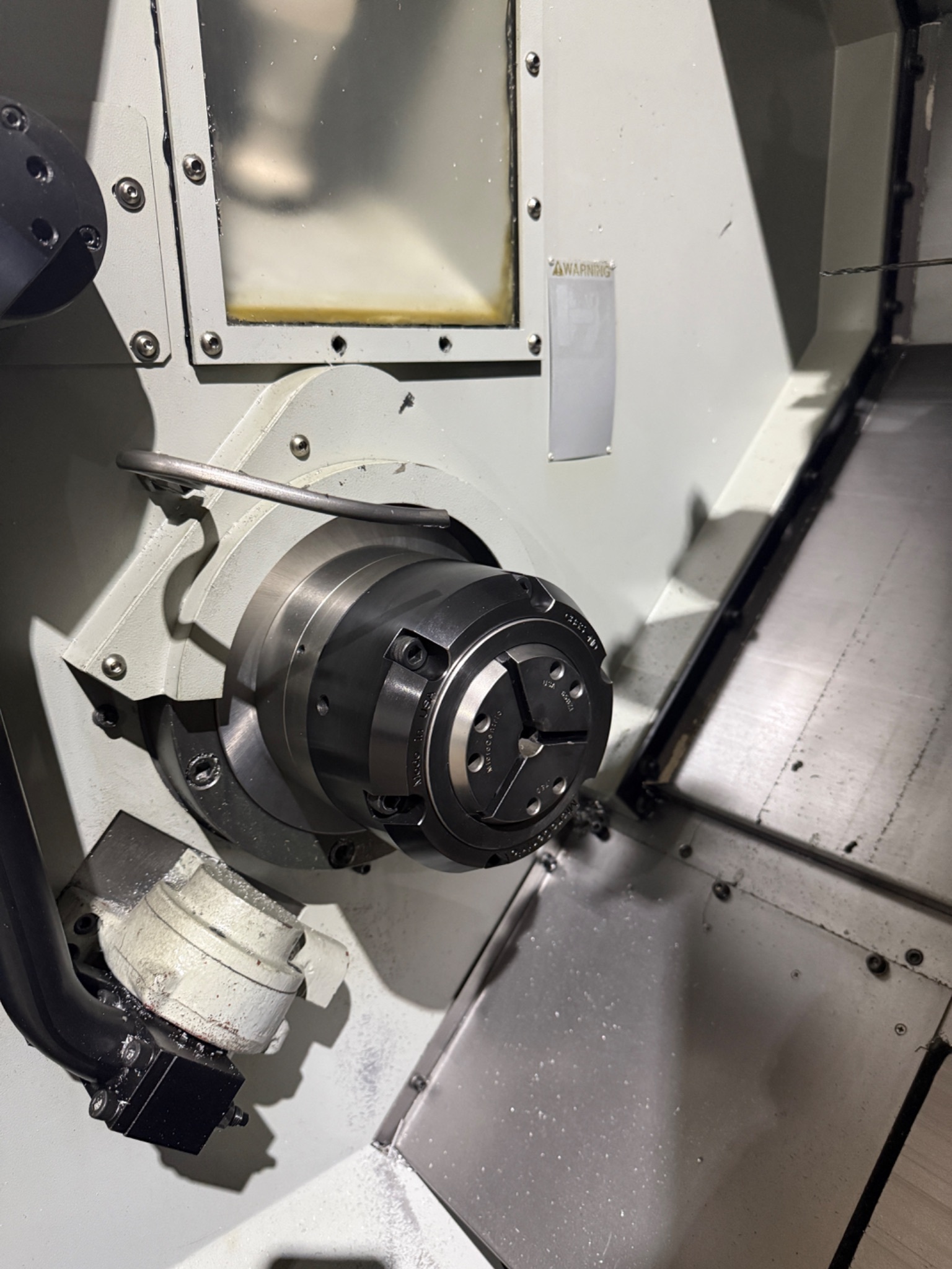 2007 HYUNDAI KIA SKT21LMS CNC Lathe USED 4
