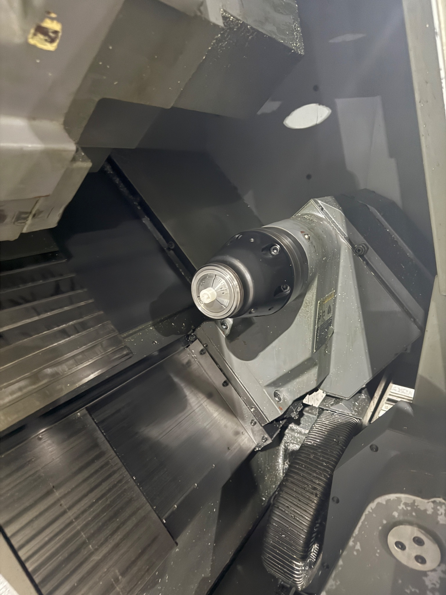 2007 HYUNDAI KIA SKT21LMS CNC Lathe USED 5