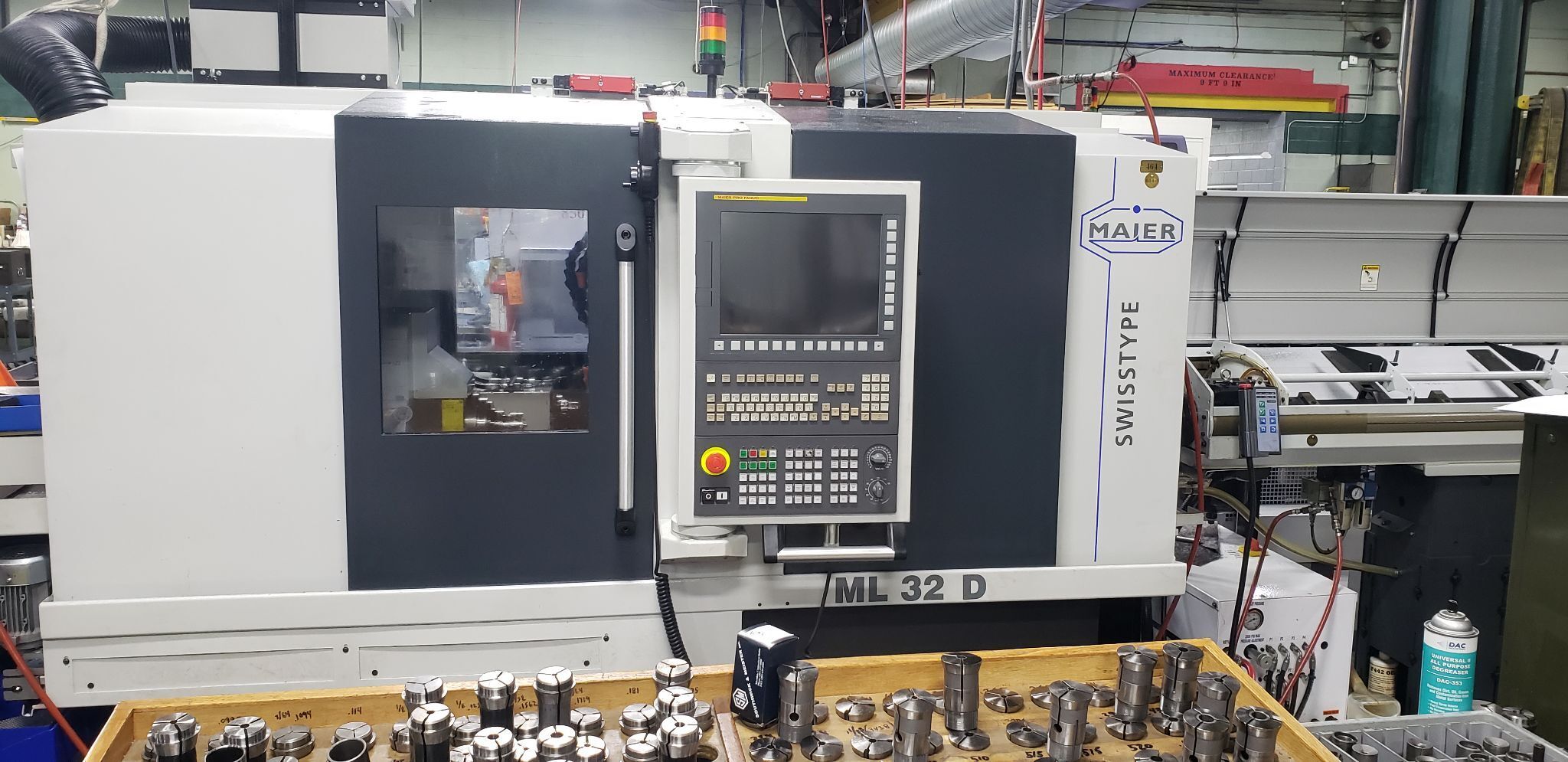 2017 Maier ML32DY CNC Swiss Type Automatic Screw Machine 1