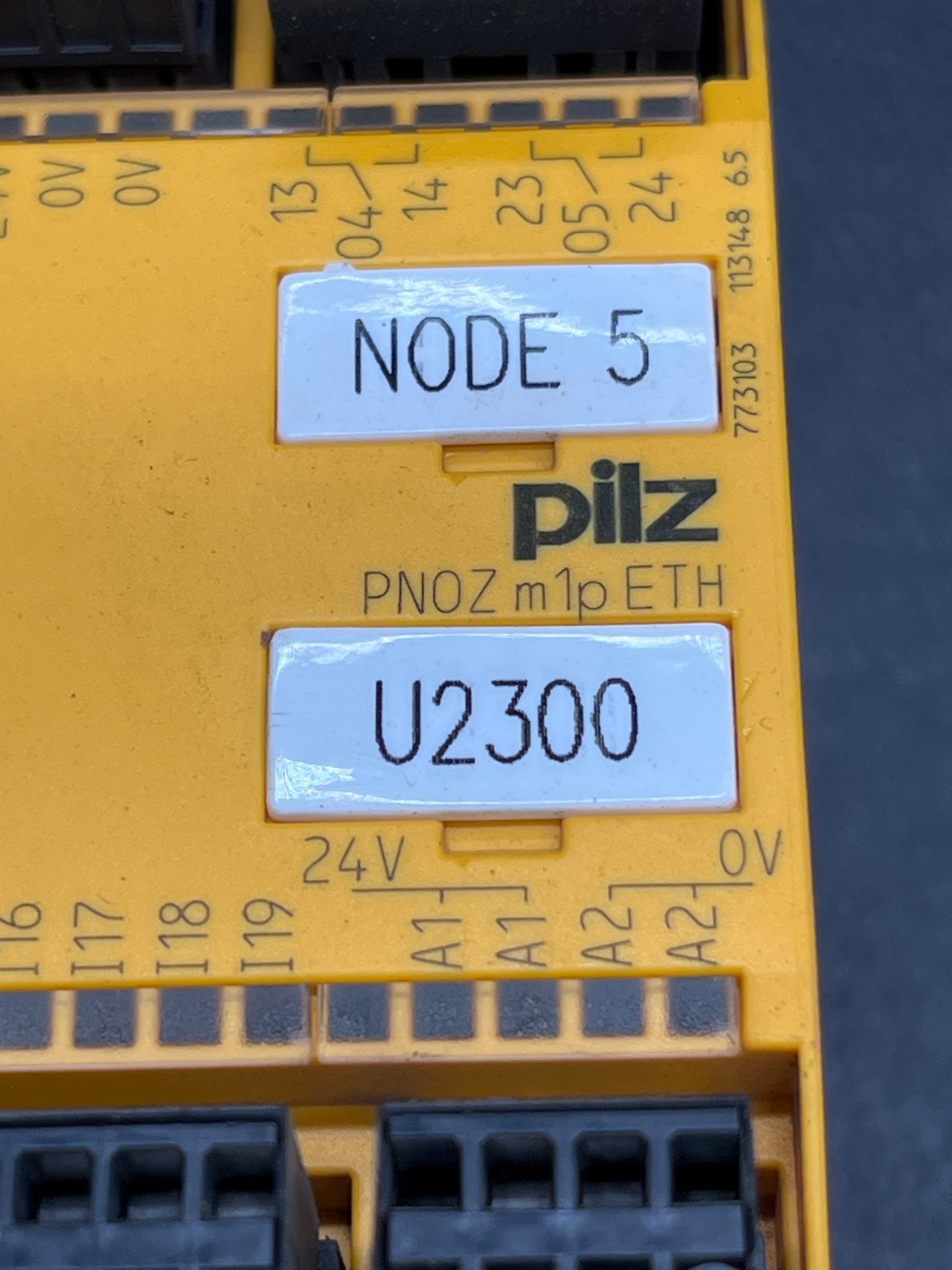 PILZ 773103 PNOZ m1p ETH Safety Controller USED 4