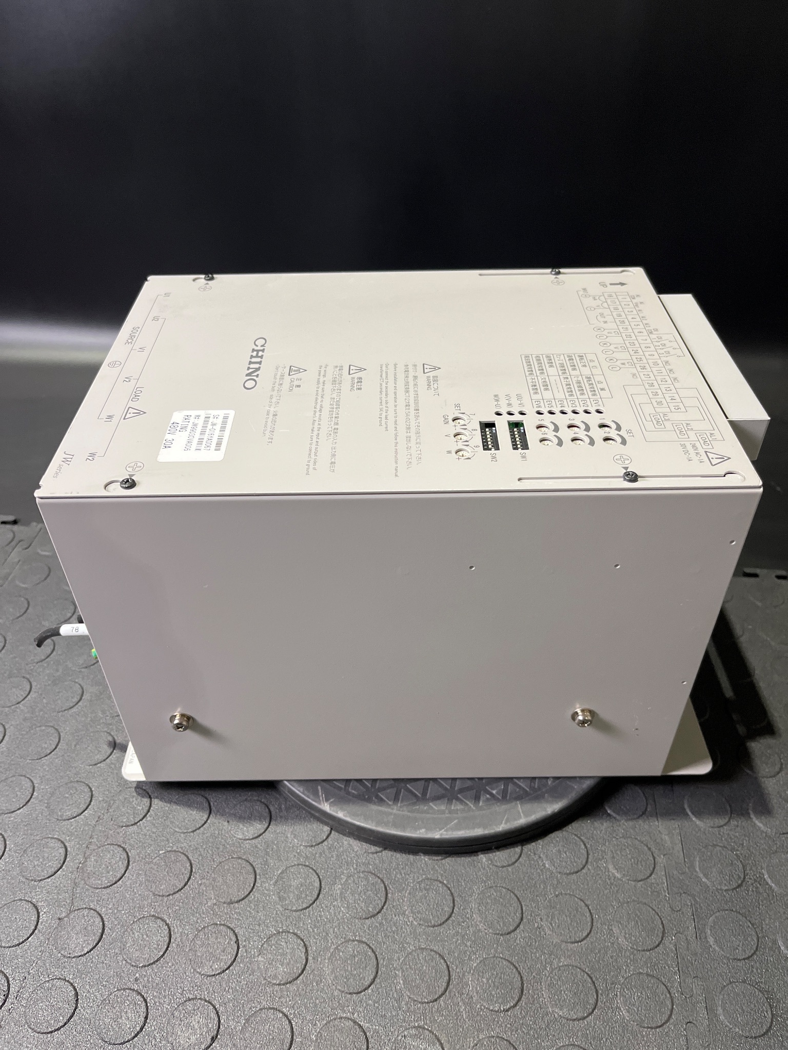 CHINO JW99030VA006 Three-Phase Thyristor Regulator USED 1