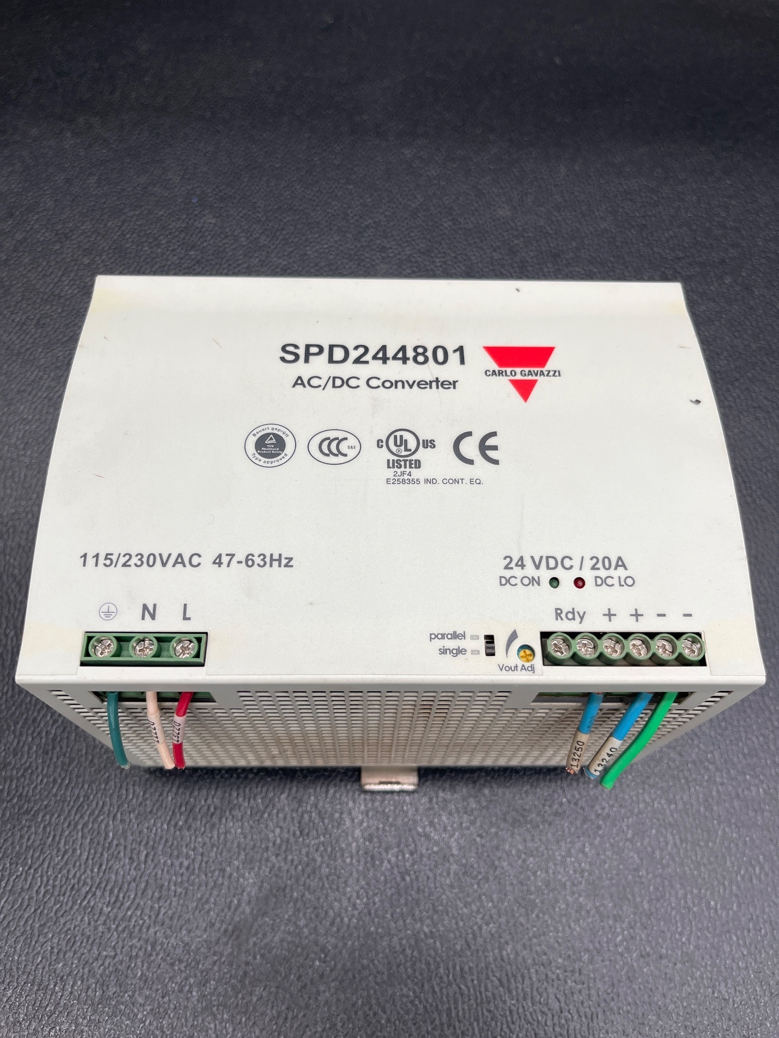 CARLO GAVAZZI SPD244801 Power Supply USED 0