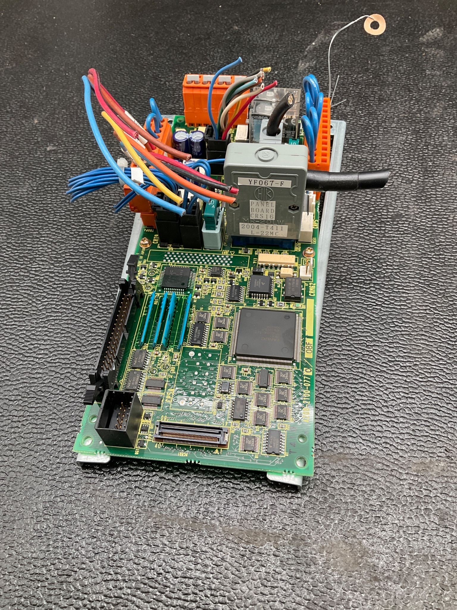 FANUC A20B-2100-0770 PCB - R-J3iB Operator Control Board USED 4