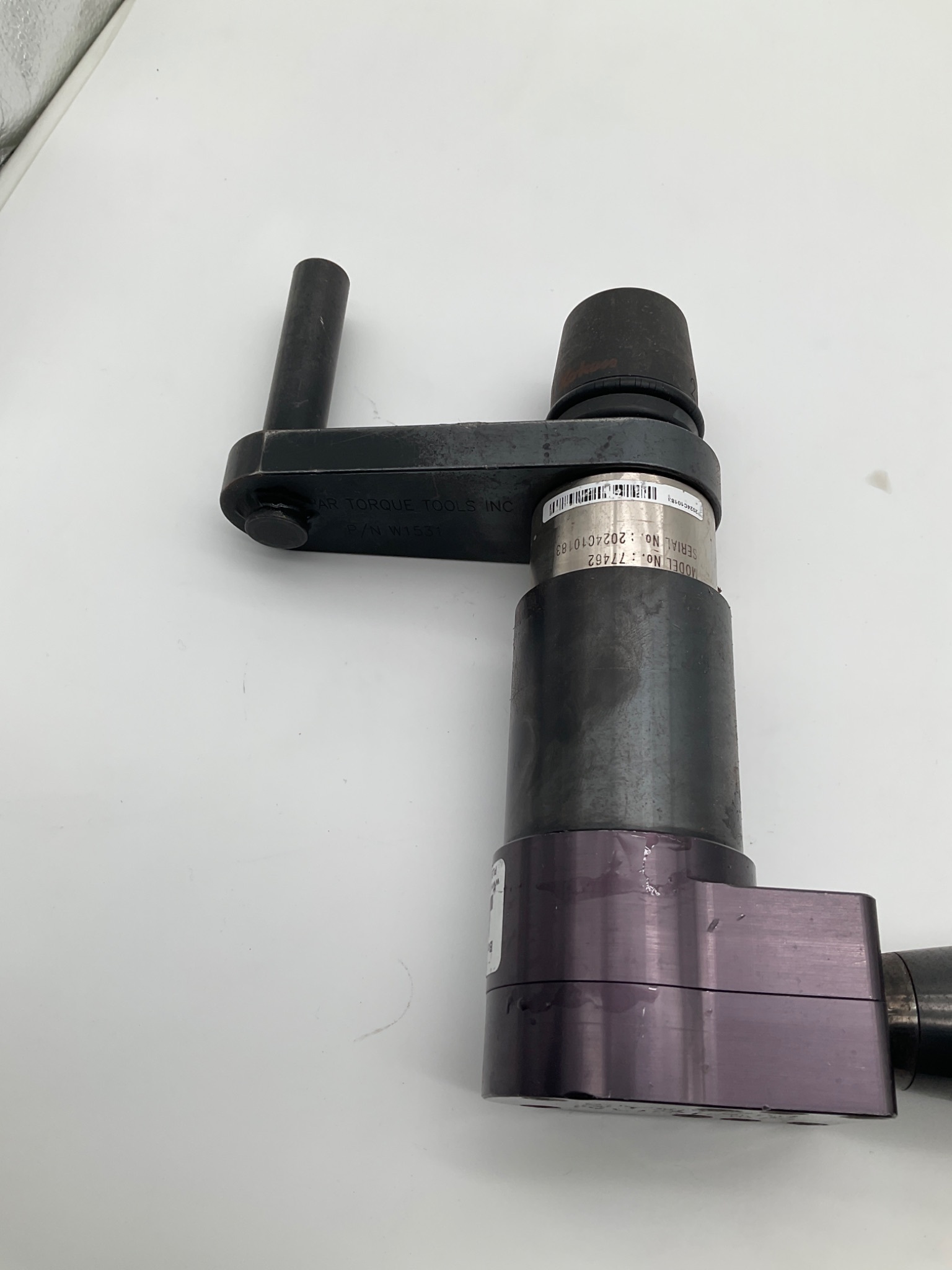 CLECO CCCAWN750NB6 CORDLESS ELECTRONIC TORQUE WRENCH 154–770 NM USED 2