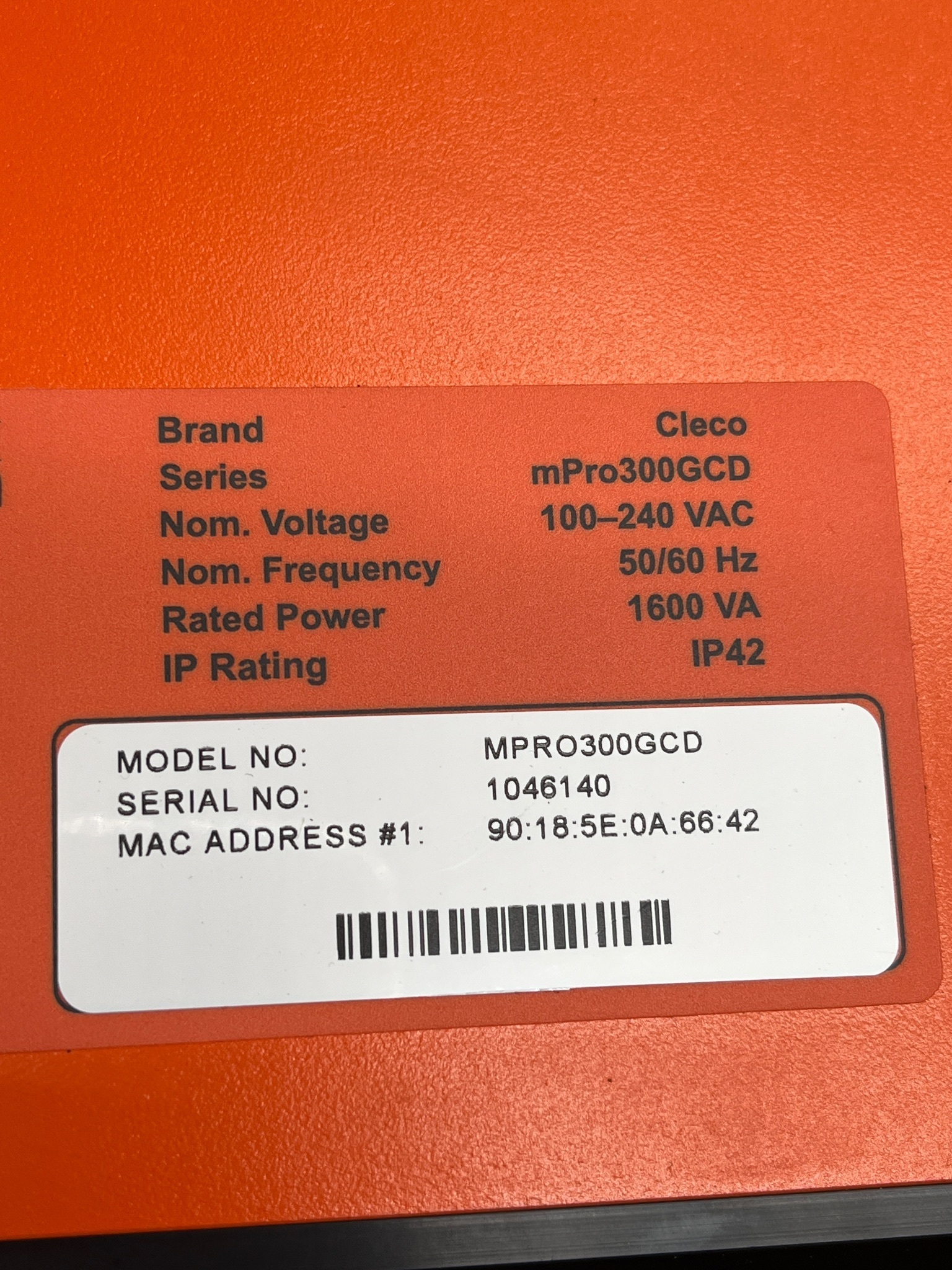 CLECO MPRO300GCD CELLCORE CONTROLLER USED 3