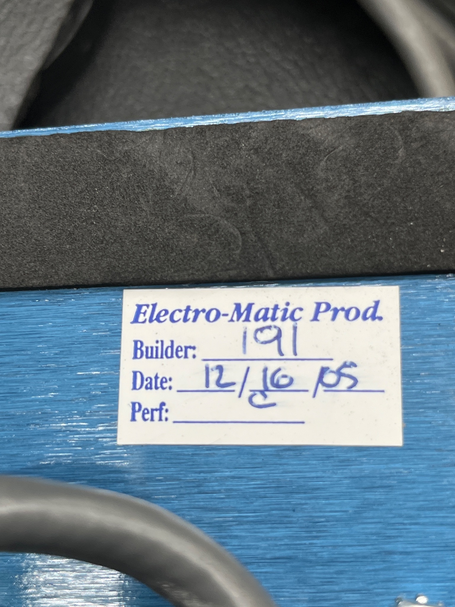 ELECTRO-MATIC EMRP30014-E30 Remote Port Access Panel NEW 6