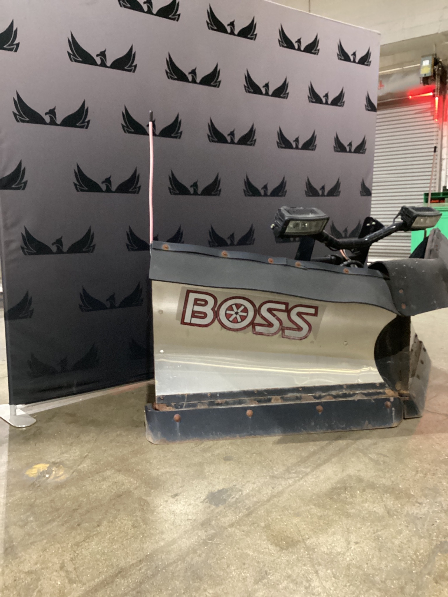 BOSS 8'2" Stainless DXT Snow Plow USED 1