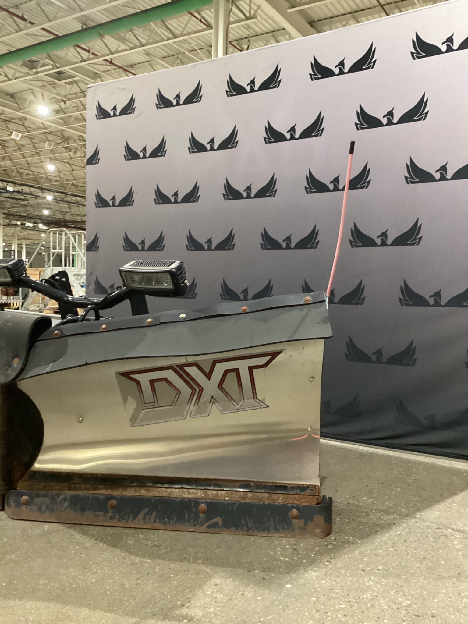 BOSS 8'2" Stainless DXT Snow Plow USED 2