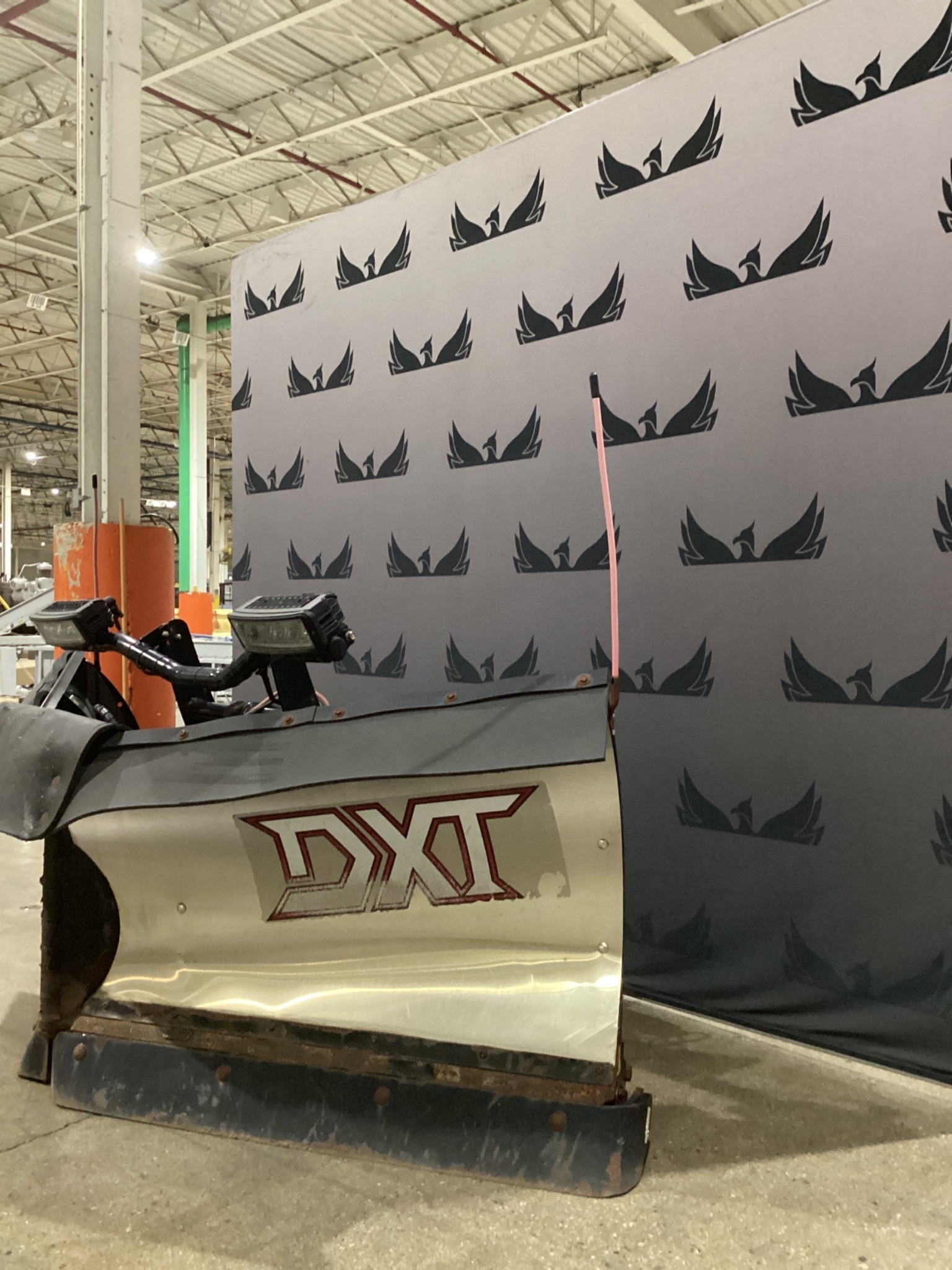 BOSS 8'2" Stainless DXT Snow Plow USED 2
