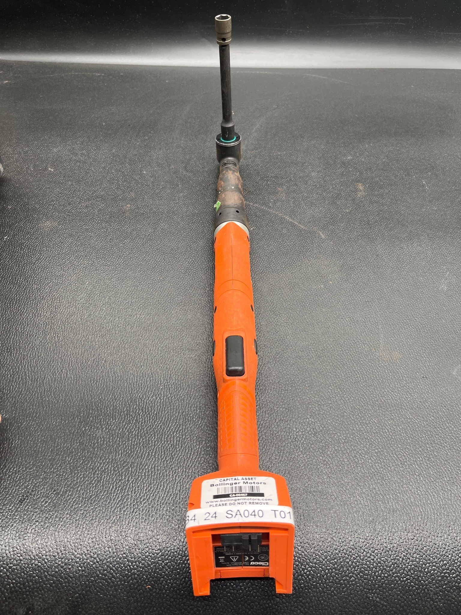 CLECO CTBAW503 PNEUMATIC TORQUE WRENCH 3/8 SQUARE DRIVE USED 2